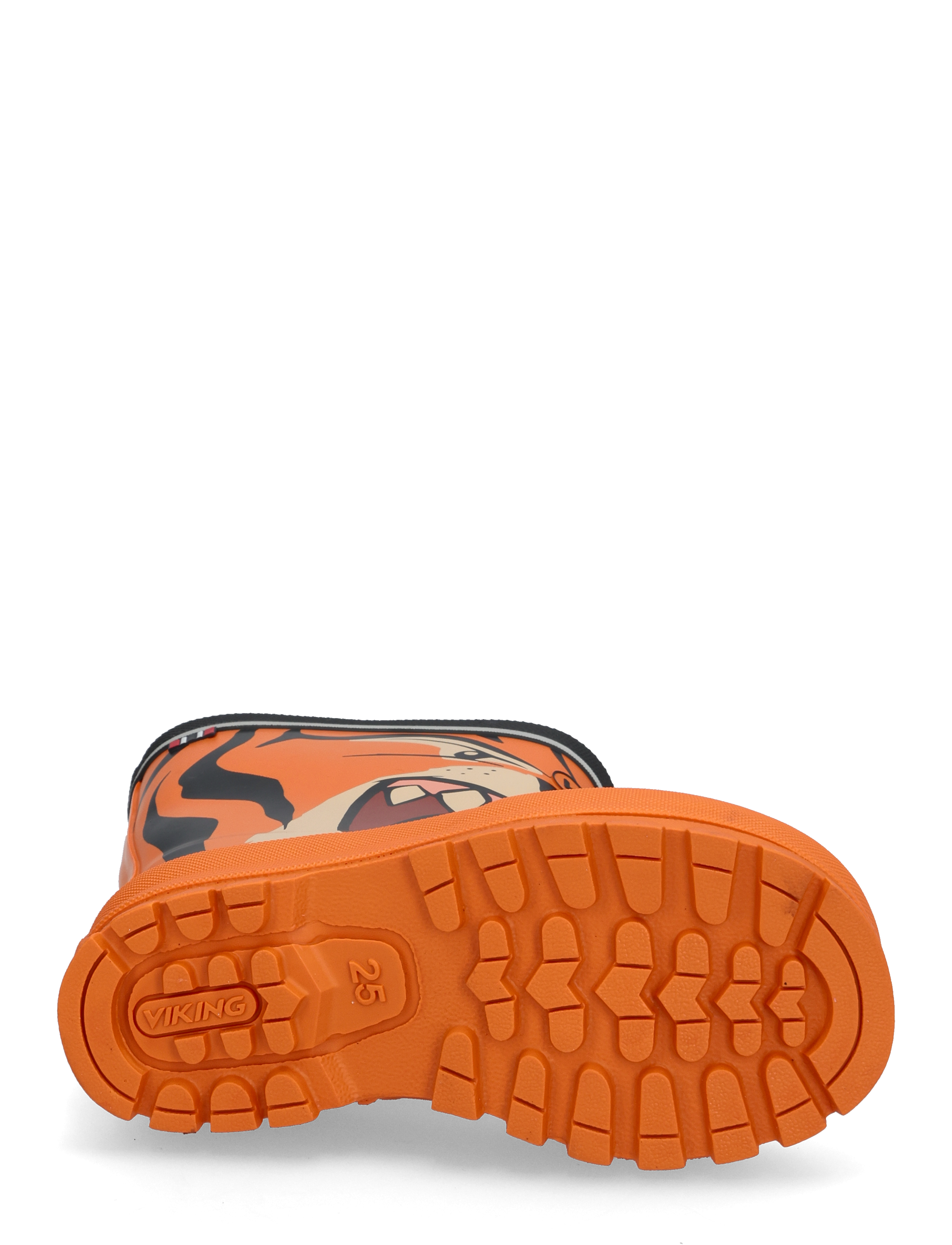 Viking - Jolly Print - gefütterte gummistiefel - orange/multi - 4