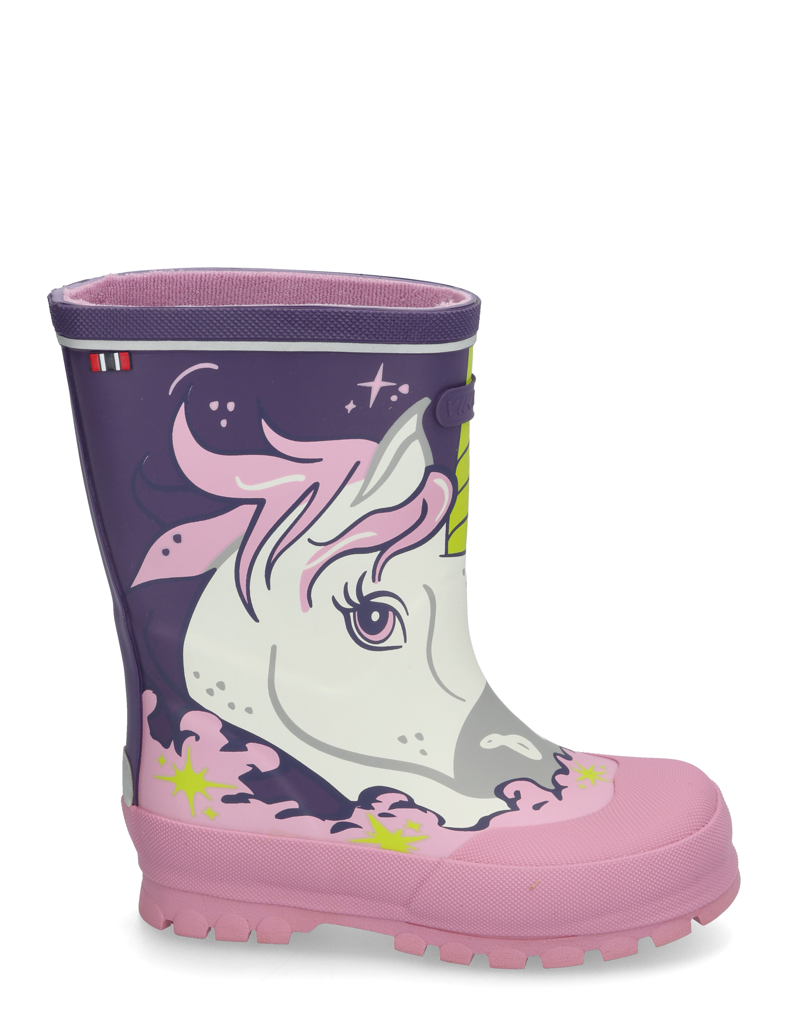 Viking - Jolly Print - gefütterte gummistiefel - purple/multi - 1
