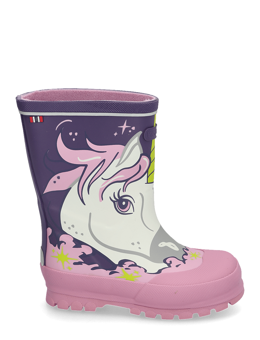 Viking - Jolly Print - gefütterte gummistiefel - purple/multi - 1