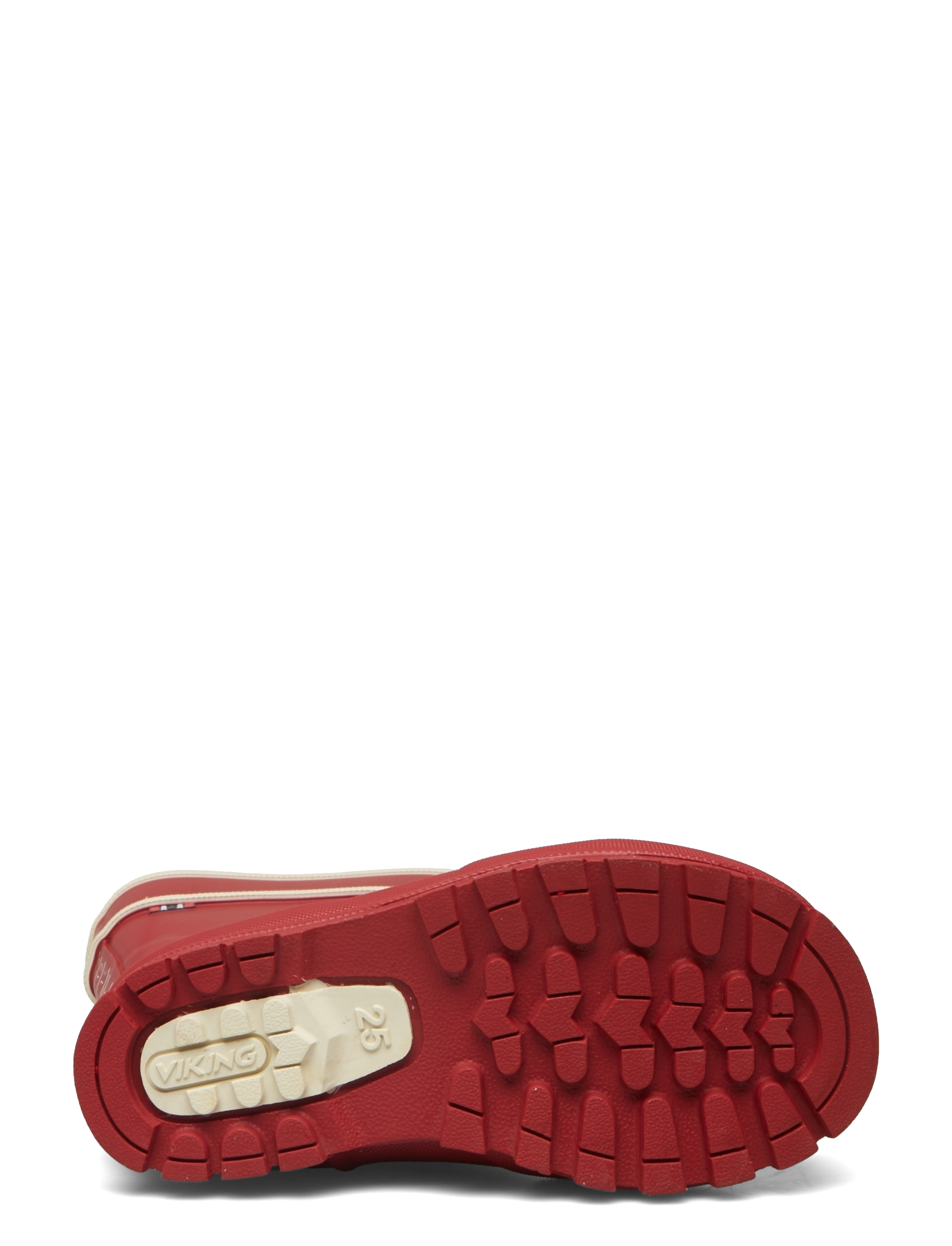 Viking - Alv Jolly - ungefütterte gummistiefel - red - 4