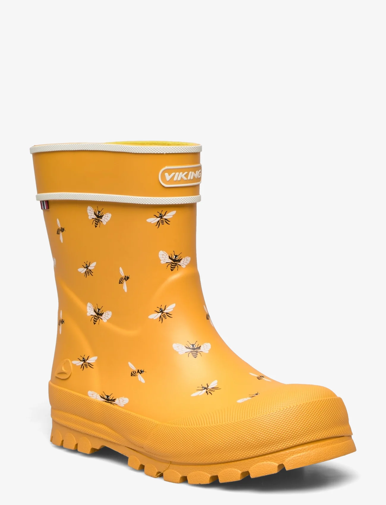 Viking - Alv Jolly - unlined rubberboots - yellow/white - 0