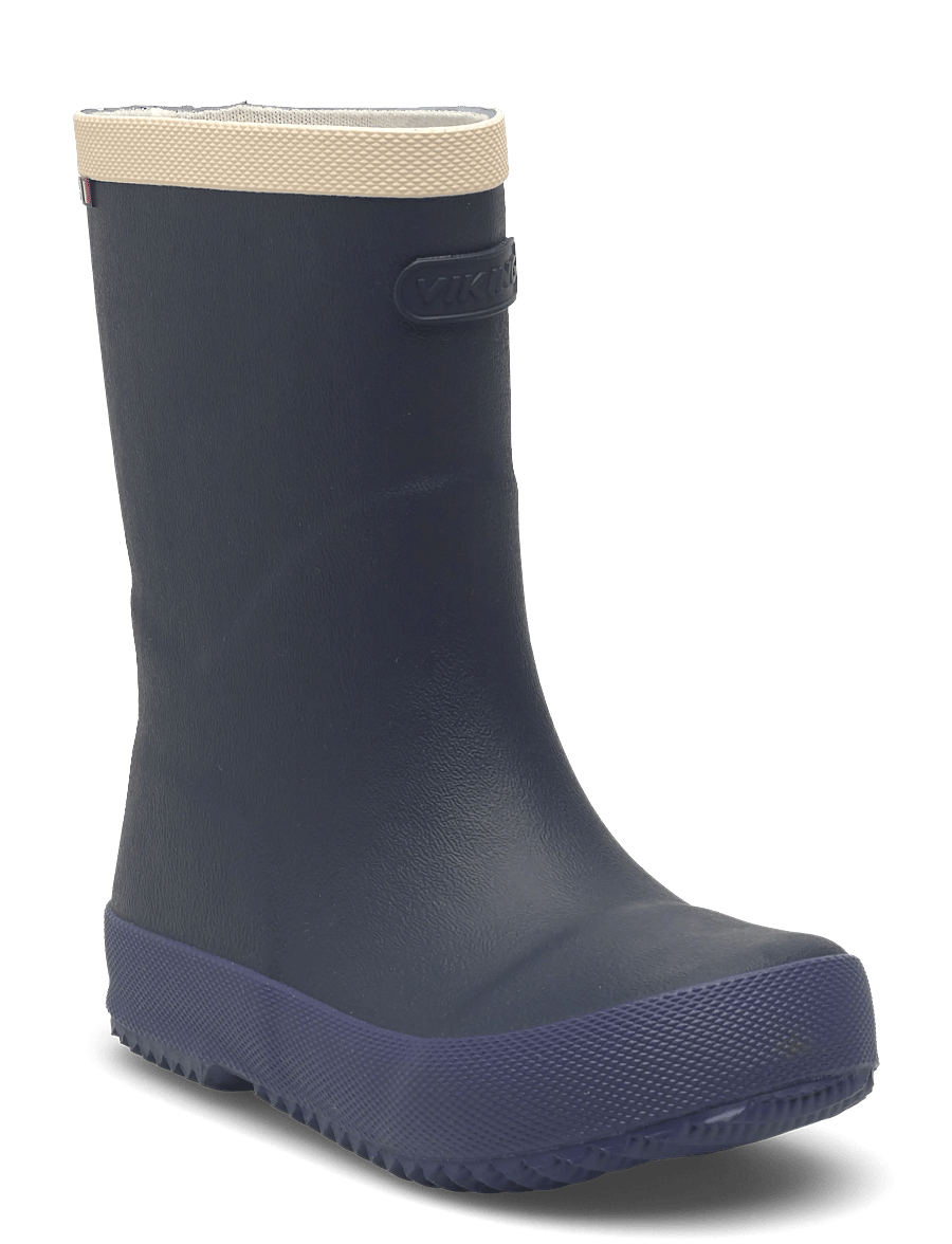 Viking - Splash - gummistøvler med linjer - navy - 0