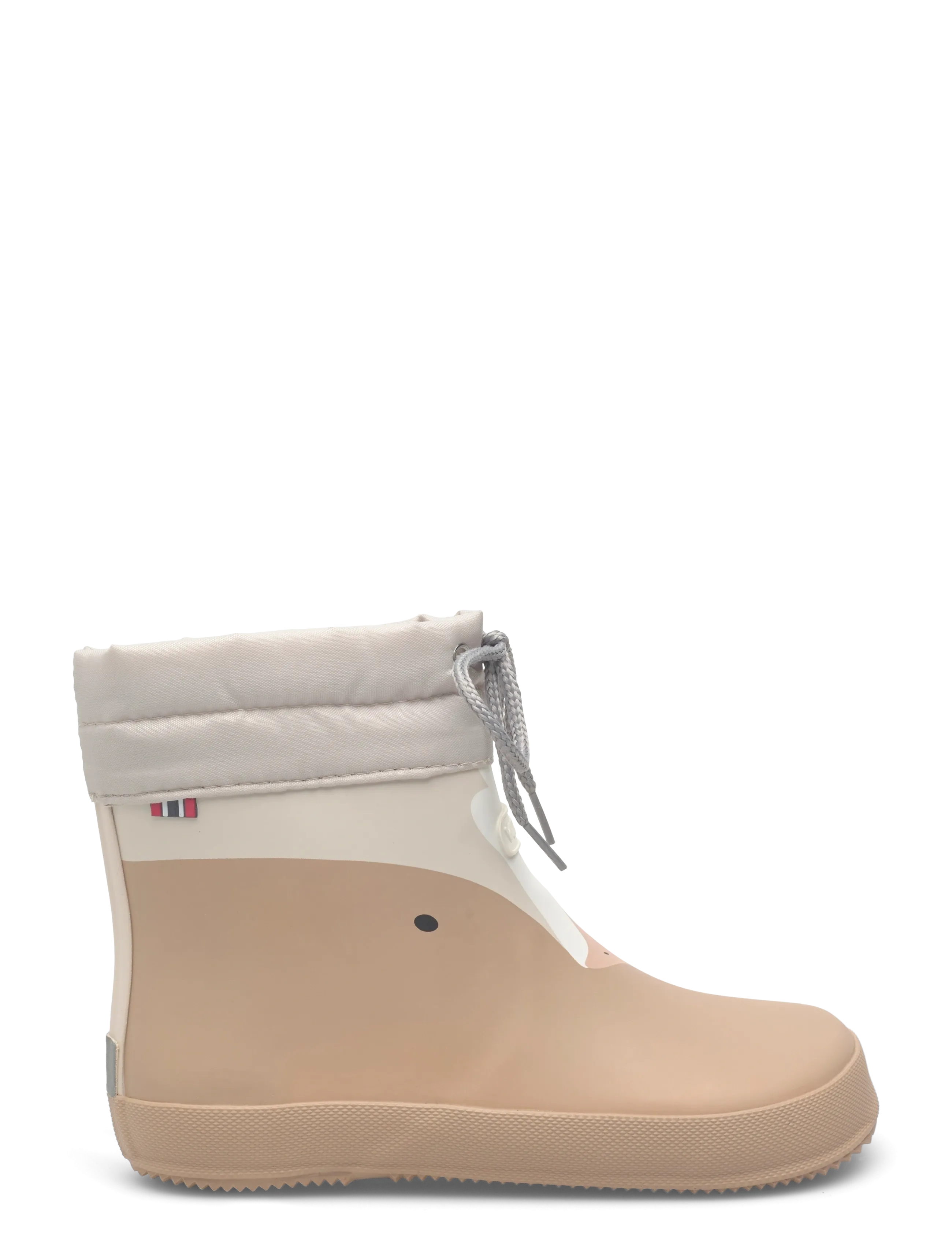 Viking - Alv Barefoot Paw Print - voodriga kummikud - beige - 1