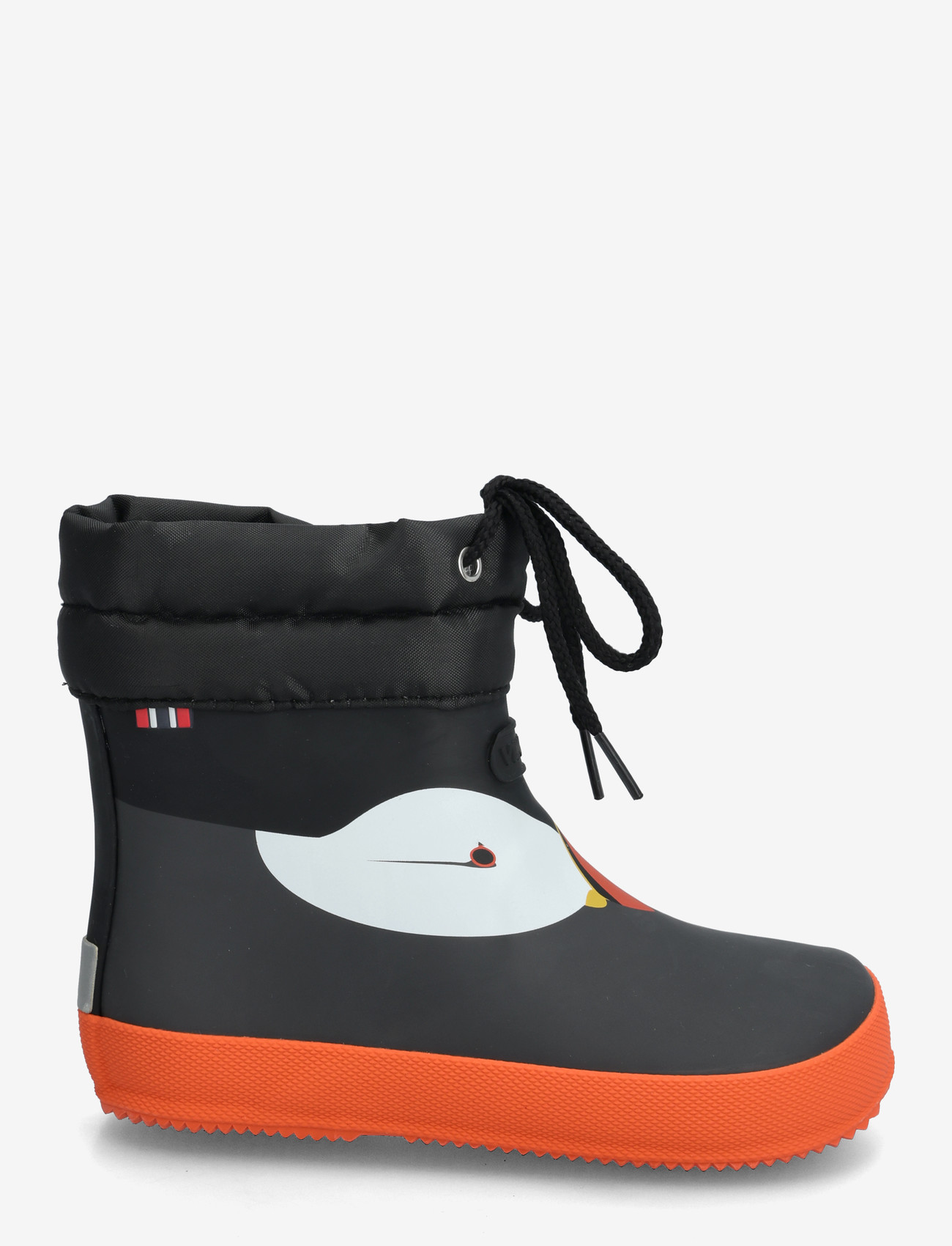 Viking - Alv Barefoot Paw Print - gummistøvler med for - black - 1