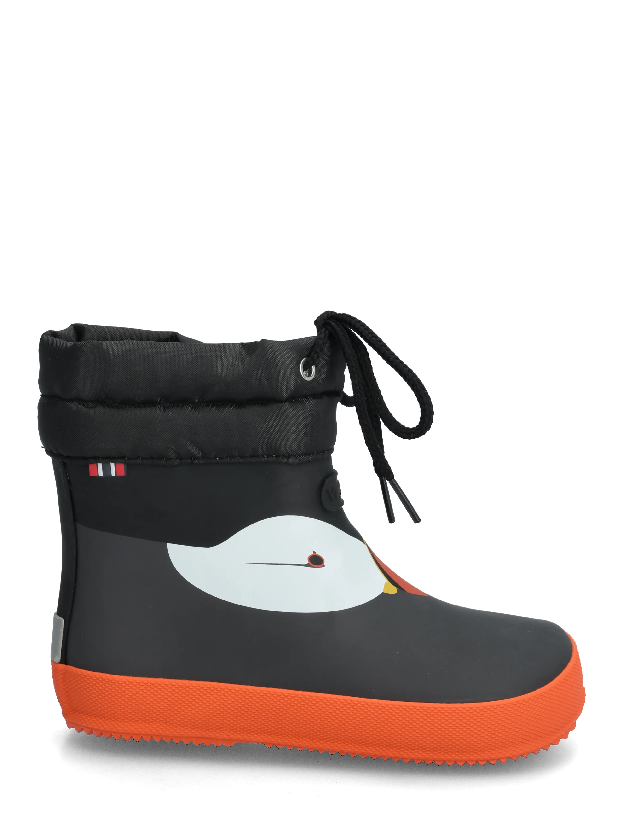 Viking - Alv Barefoot Paw Print - fodrade gummistövlar - black - 1