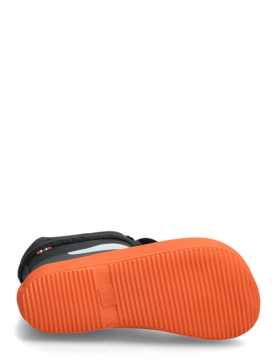 Viking - Alv Barefoot Paw Print - fodrade gummistövlar - black - 4