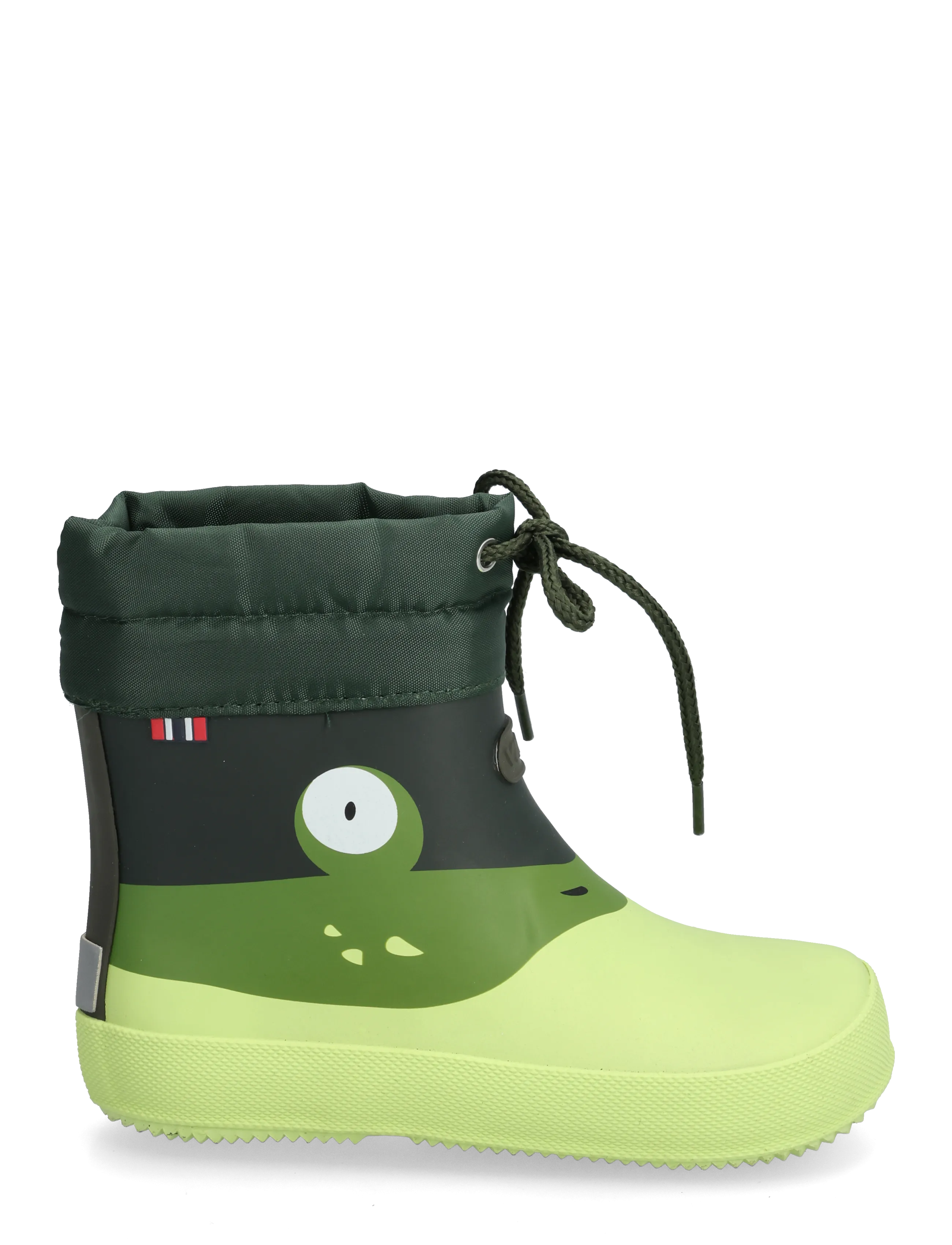Viking - Alv Barefoot Paw Print - fodrade gummistövlar - light green - 1