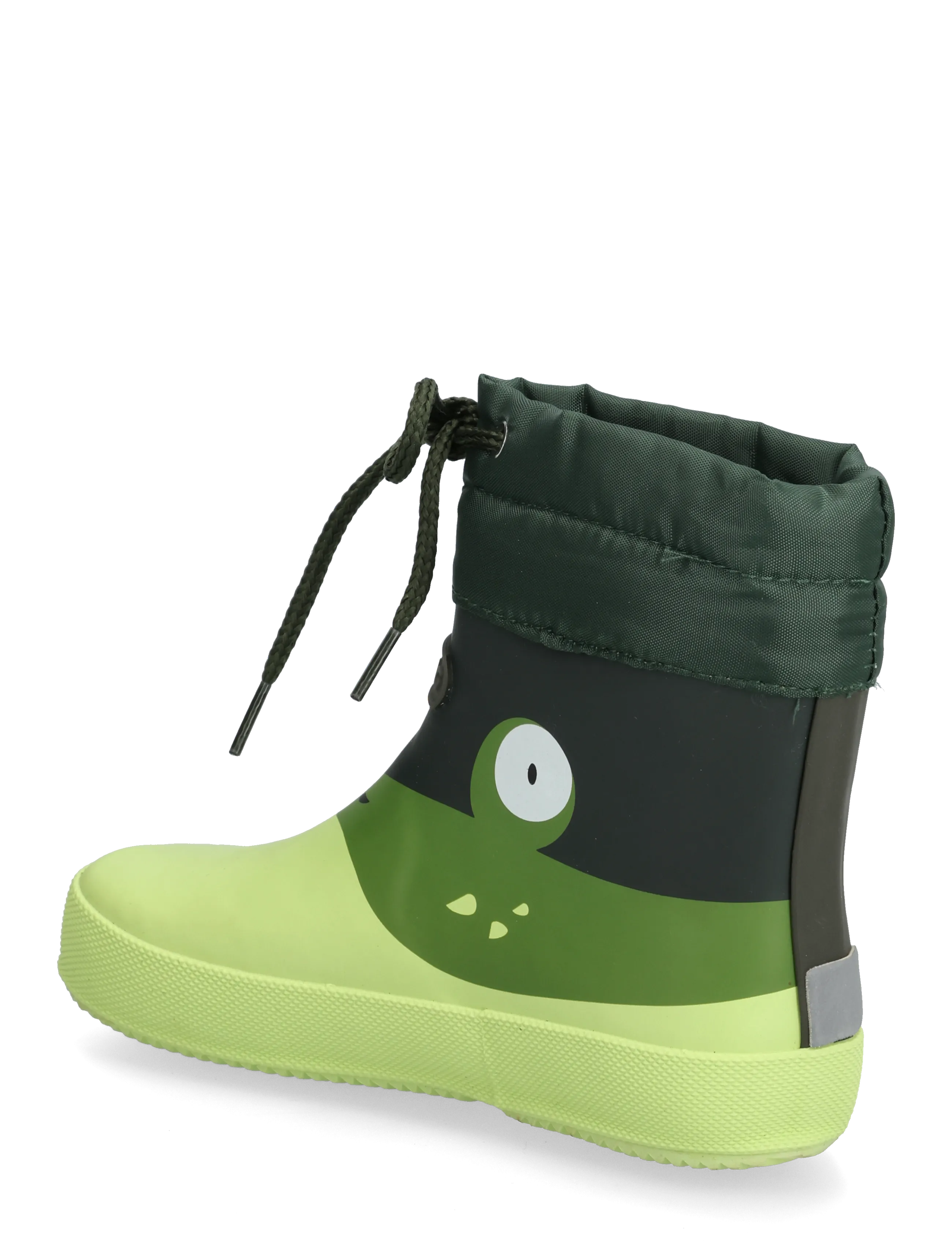 Viking - Alv Barefoot Paw Print - gefütterte gummistiefel - light green - 2
