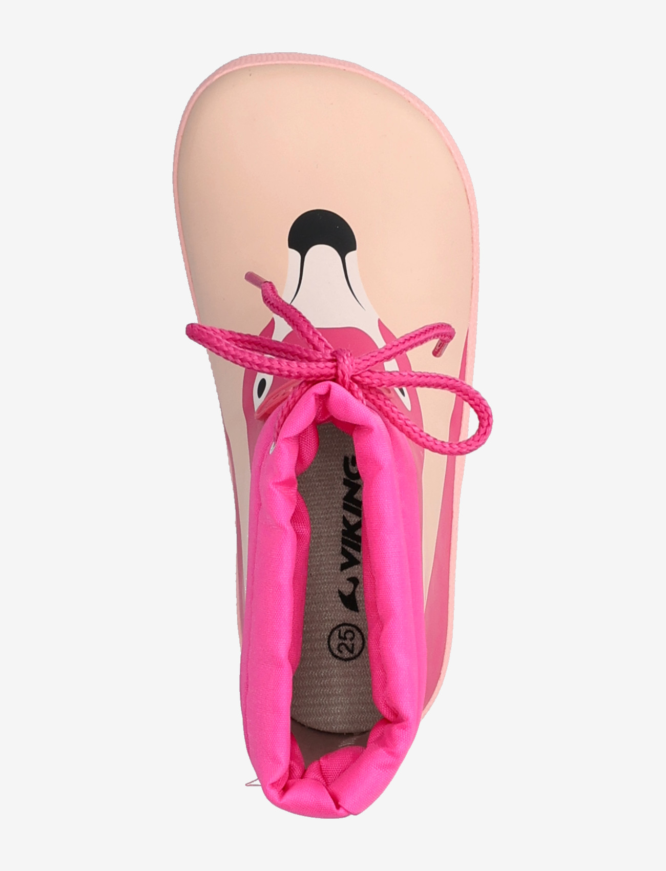 Viking - Alv Barefoot Paw Print - gefütterte gummistiefel - light pink - 3