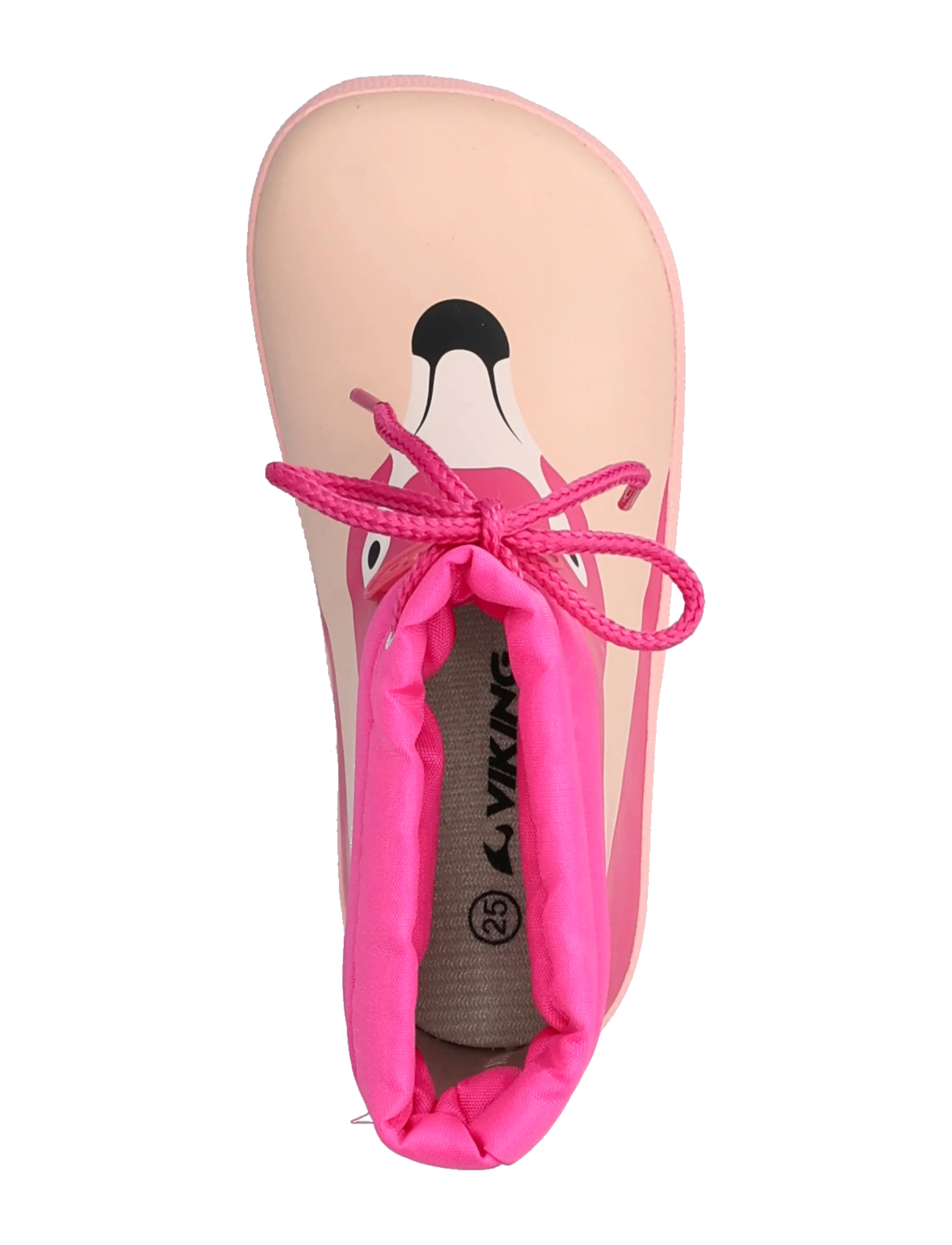 Viking - Alv Barefoot Paw Print - voodriga kummikud - light pink - 3