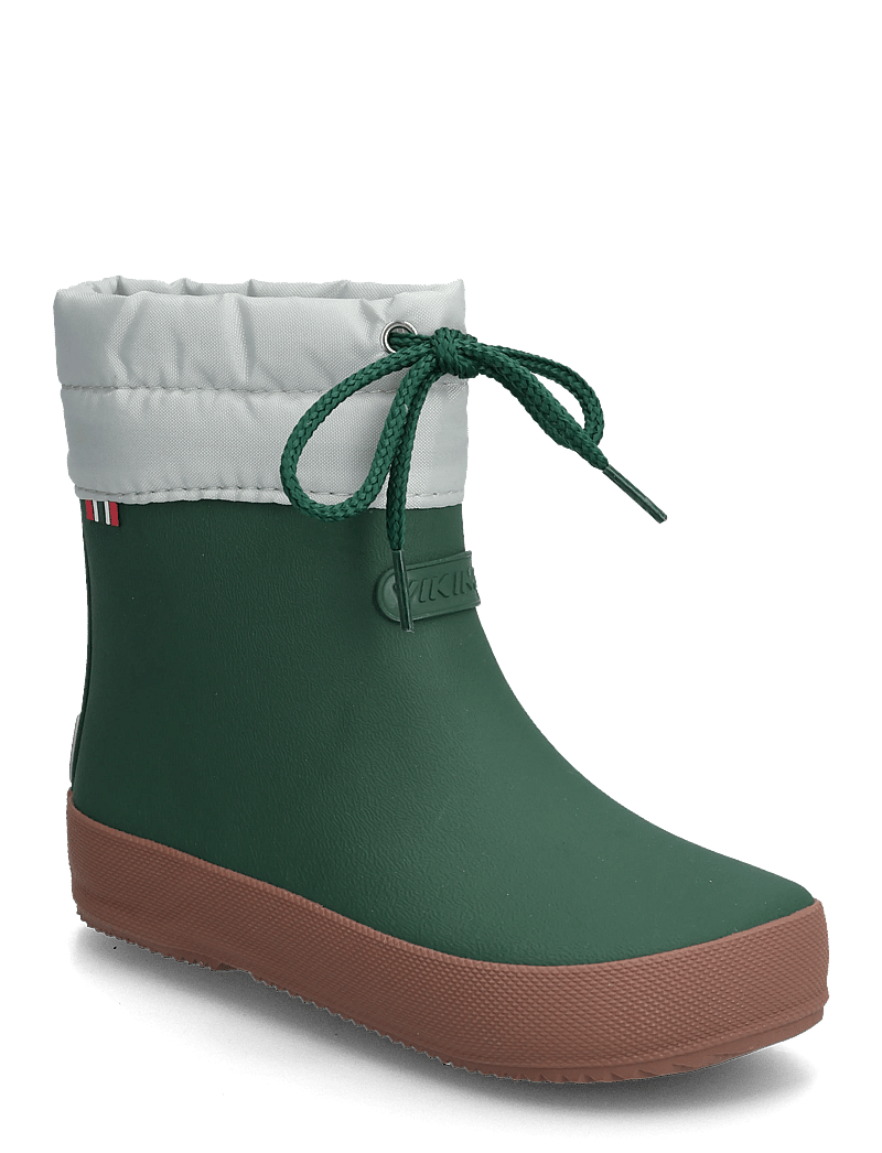 Viking - Alv Barefoot - gefütterte gummistiefel - dark green - 0