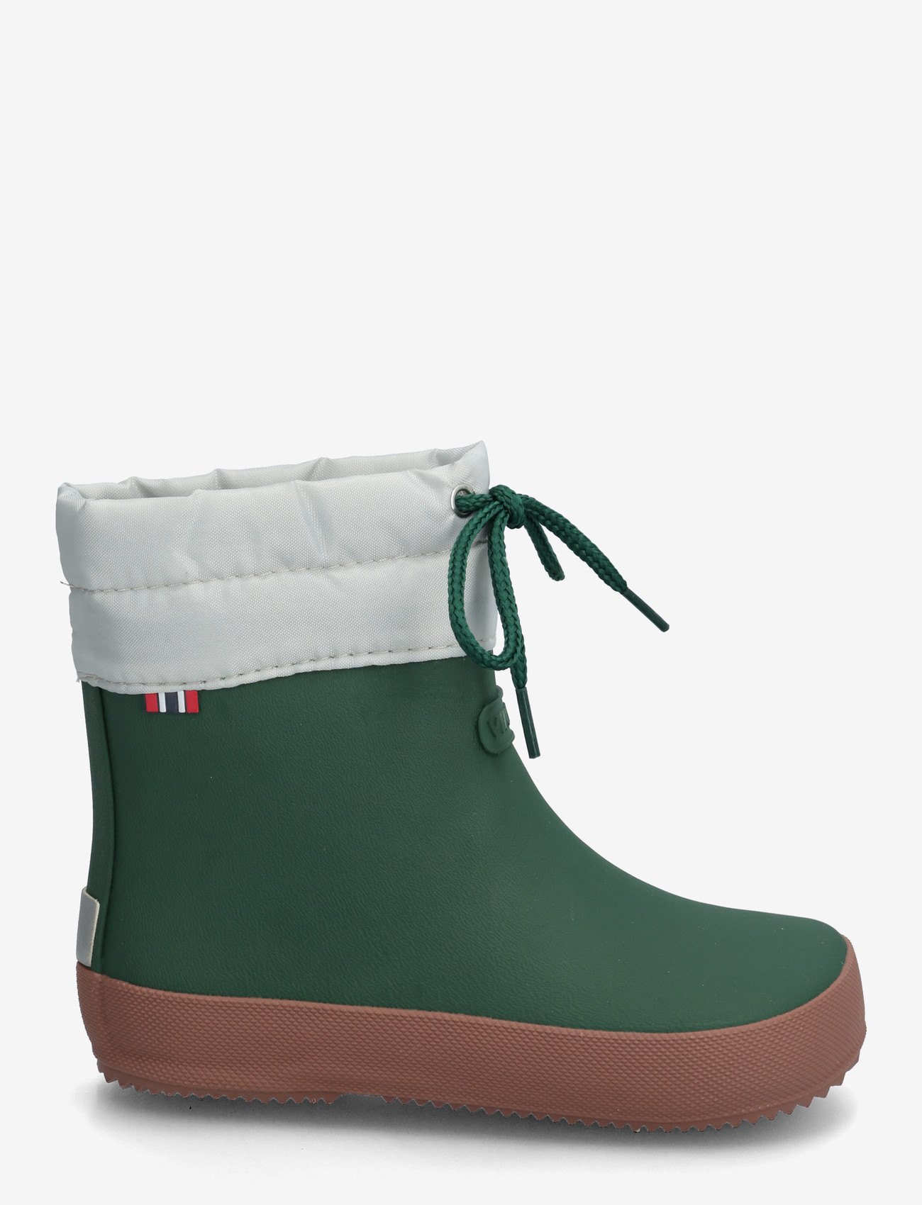 Viking - Alv Barefoot - gefütterte gummistiefel - dark green - 1