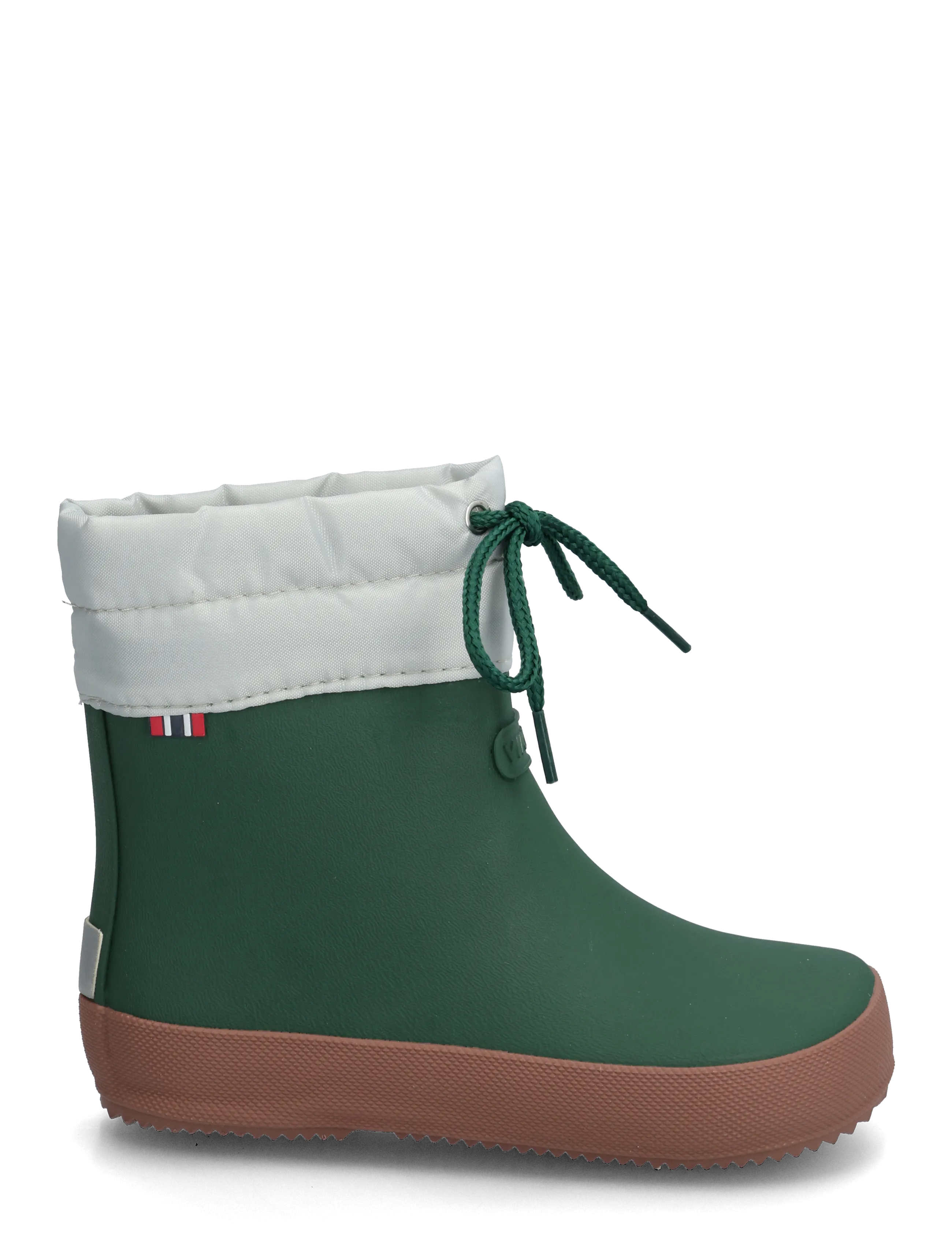 Viking - Alv Barefoot - gefütterte gummistiefel - dark green - 1