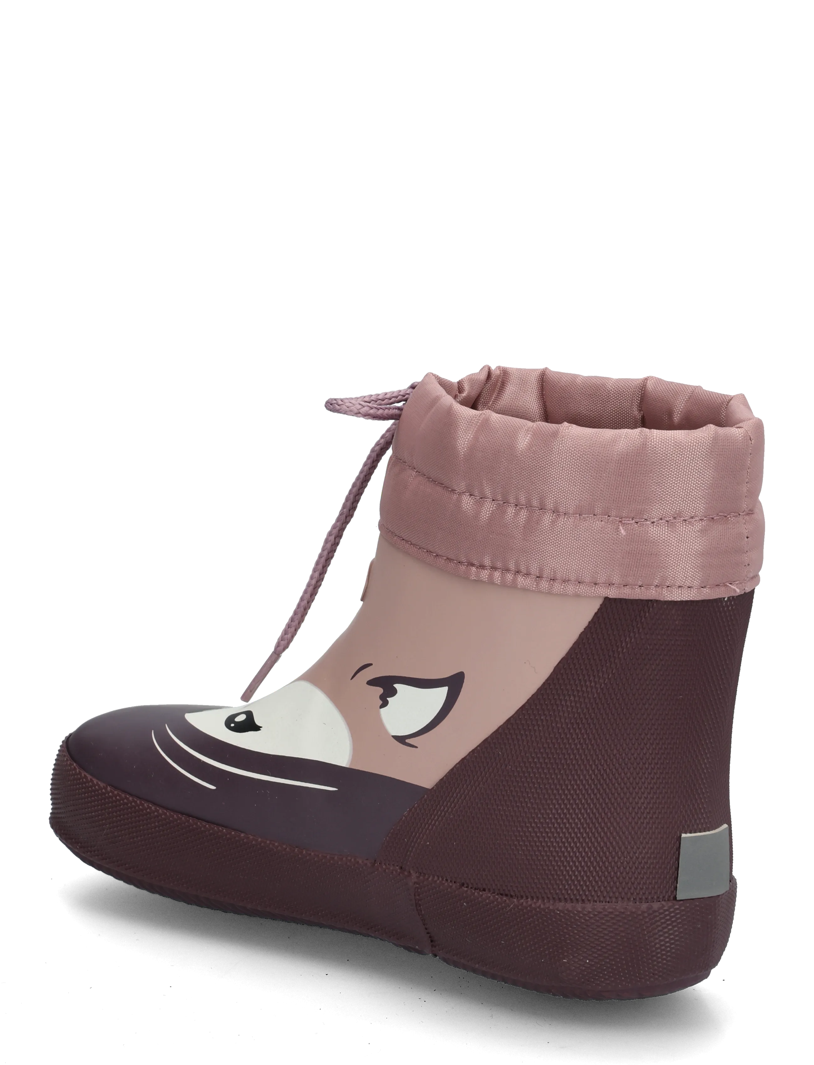 Viking - Alv Barefoot Paw Print Warm - fodrade gummistövlar - grape - 1