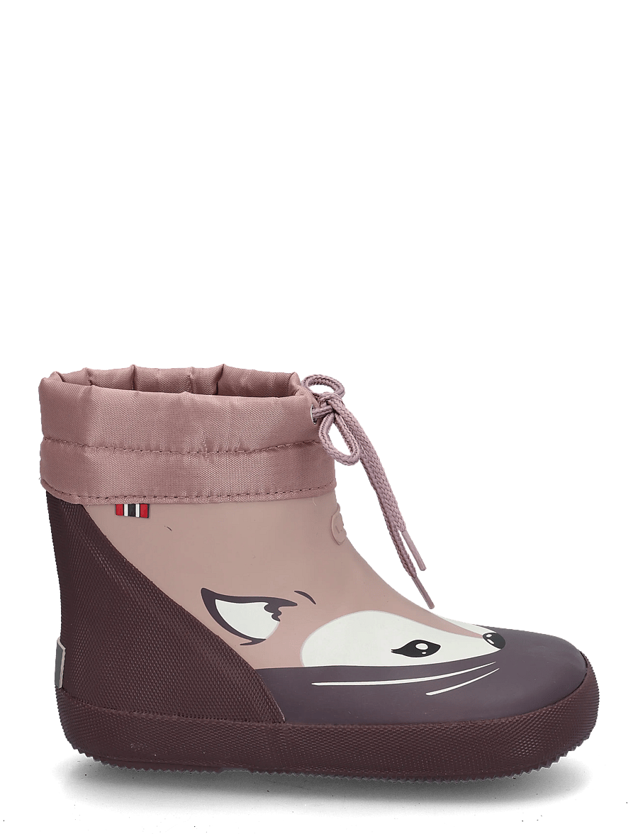 Viking - Alv Barefoot Paw Print Warm - gefütterte gummistiefel - grape - 2