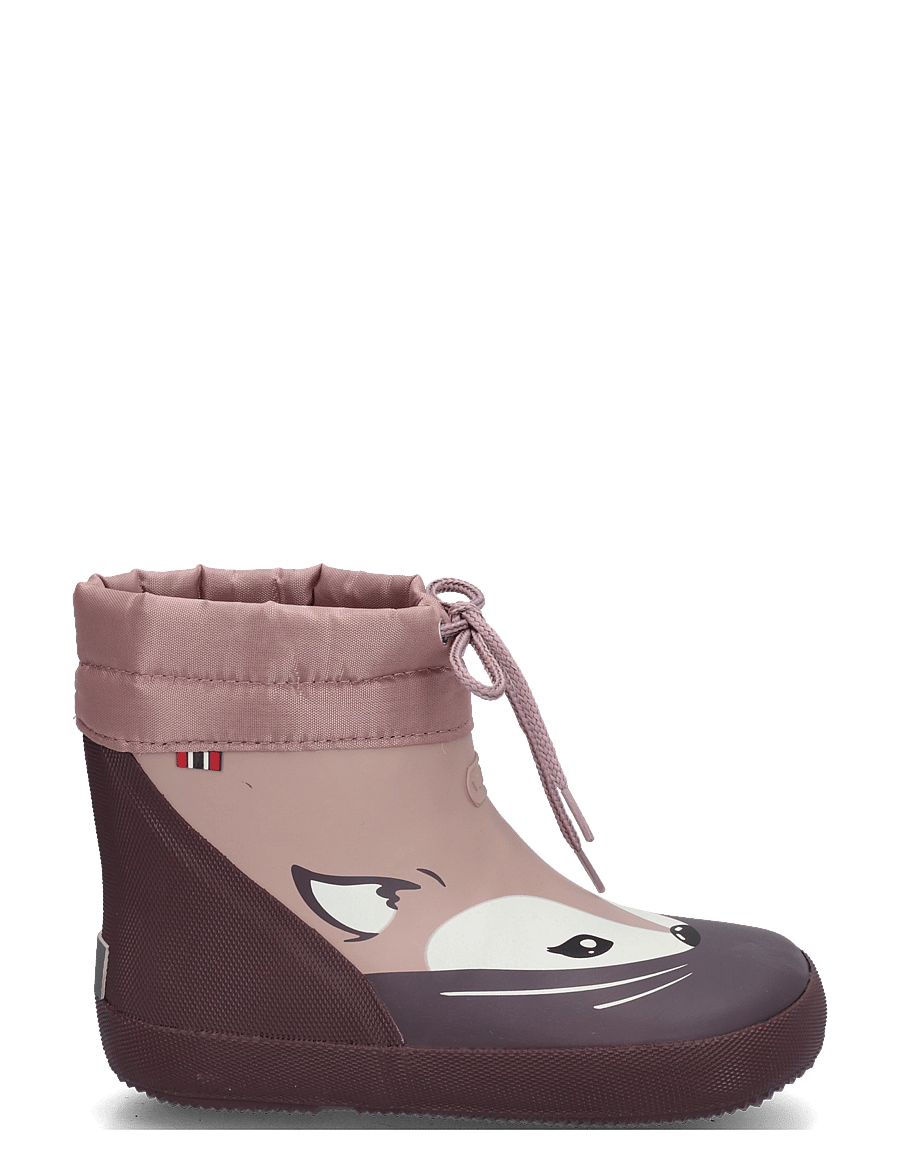 Viking - Alv Barefoot Paw Print Warm - gefütterte gummistiefel - grape - 2