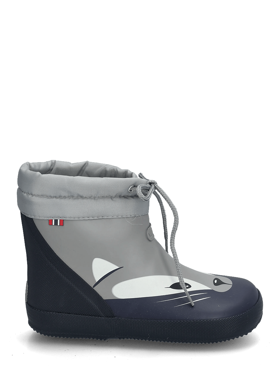Viking - Alv Barefoot Paw Print Warm - gefütterte gummistiefel - pearlgrey - 2