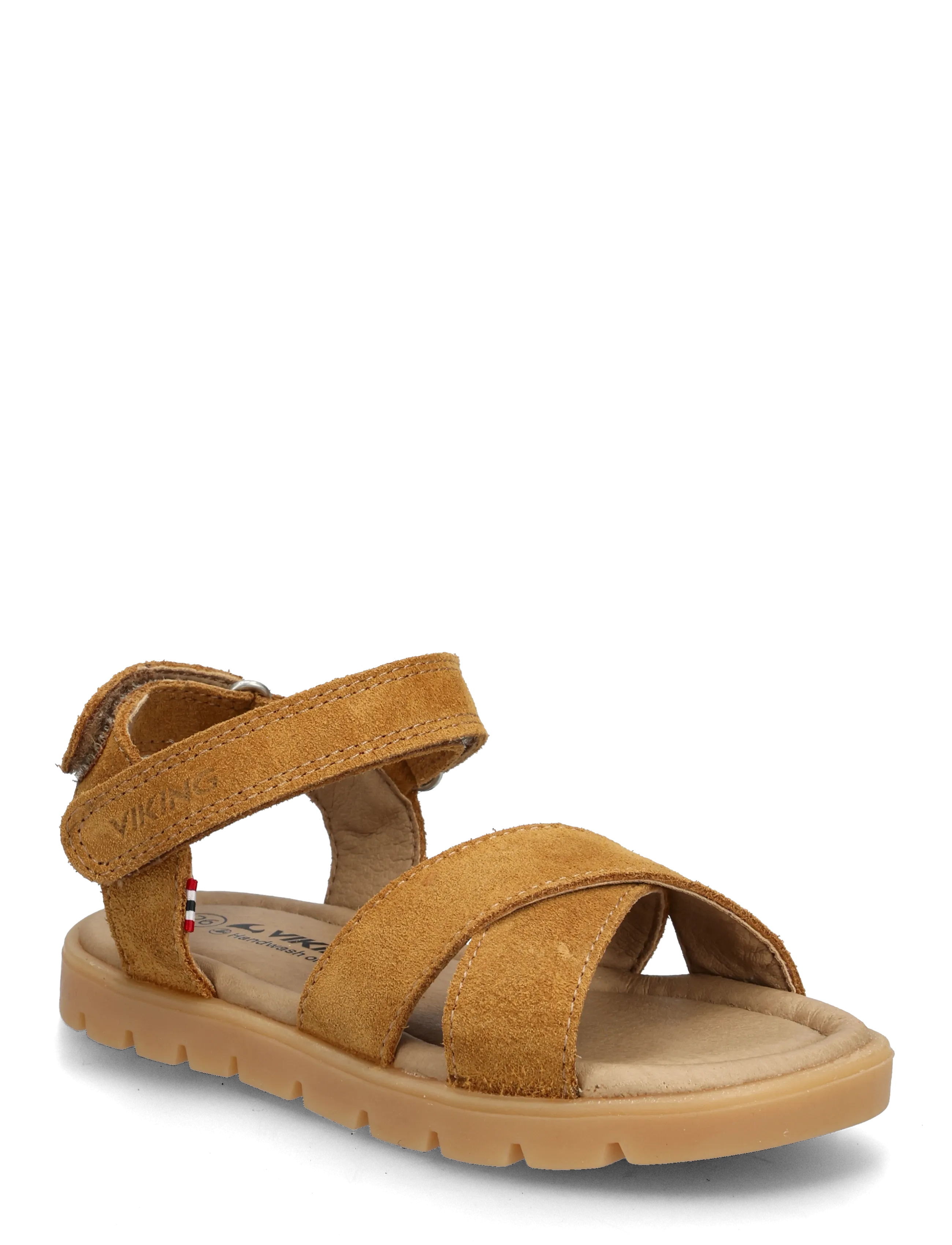 Viking Lerk Sandal 2V, 25, Brown, Sommersko > Sandaler, Børn