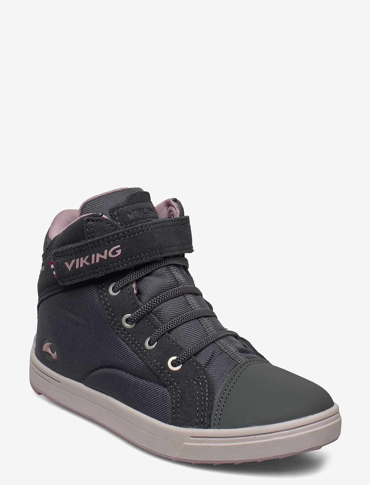 Viking - Leah Mid GTX - høje sneakers - dark grey/dusty pink - 0