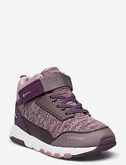 Viking - Arendal Mid GTX - höga sneakers - plum/dusty pink - 0