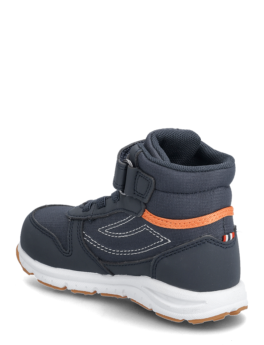 Viking - Hovet Mid WP 1V - tennised - navy/orange - 2