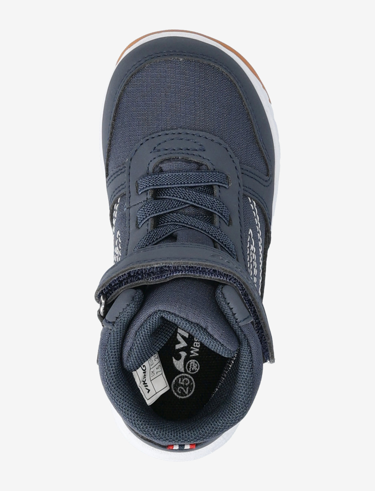 Viking - Hovet Mid WP - høje sneakers - navy/orange - 3