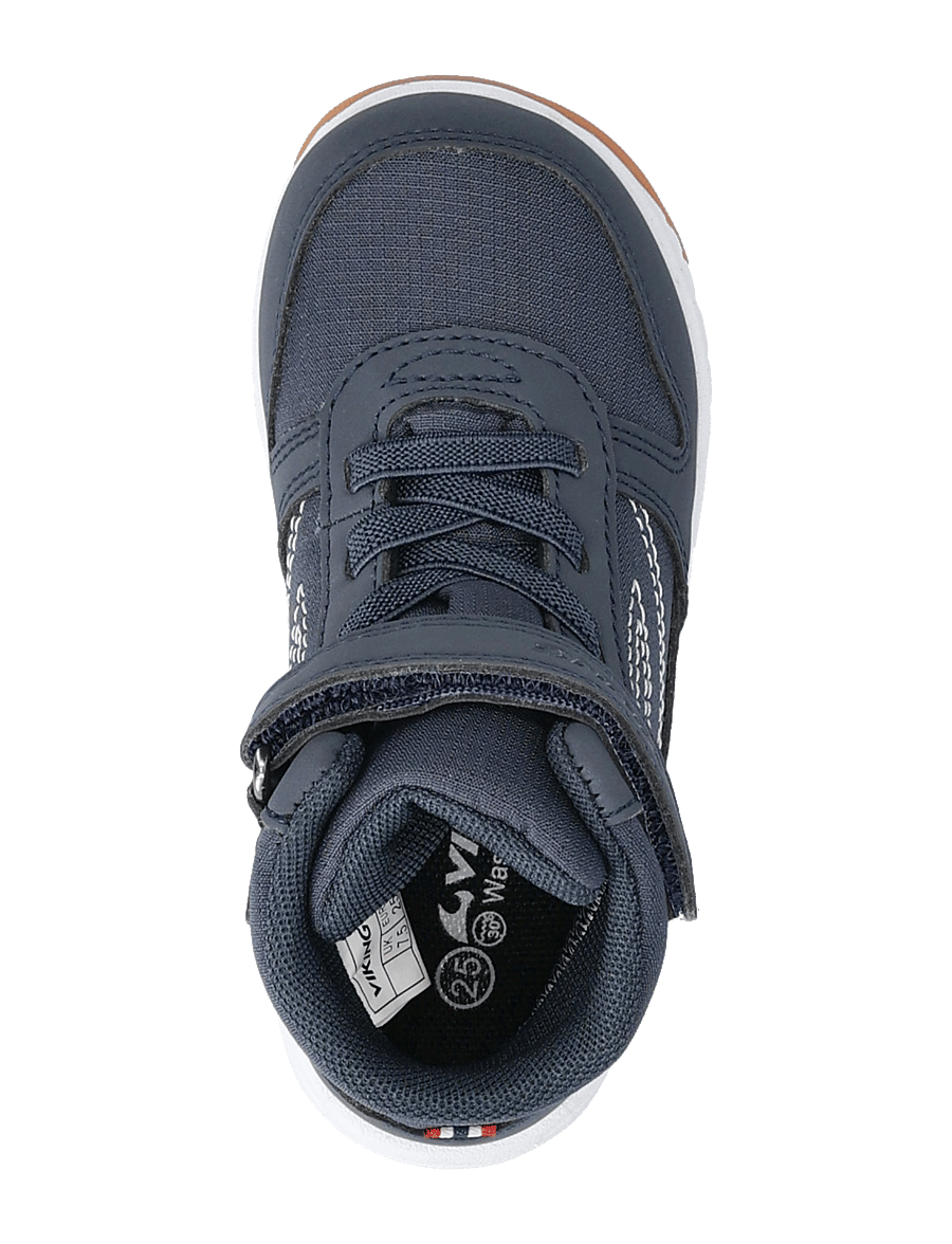 Viking - Hovet Mid WP 1V - tennised - navy/orange - 3