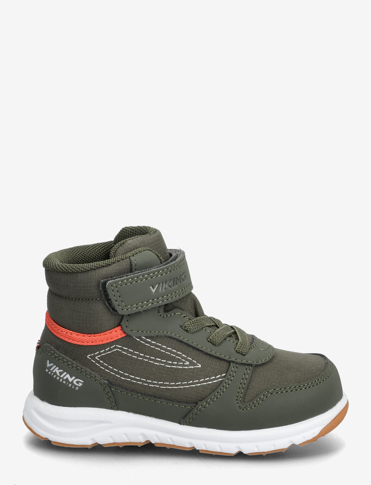 Viking - Hovet Mid WP 1V - høje sneakers - olive/red - 1