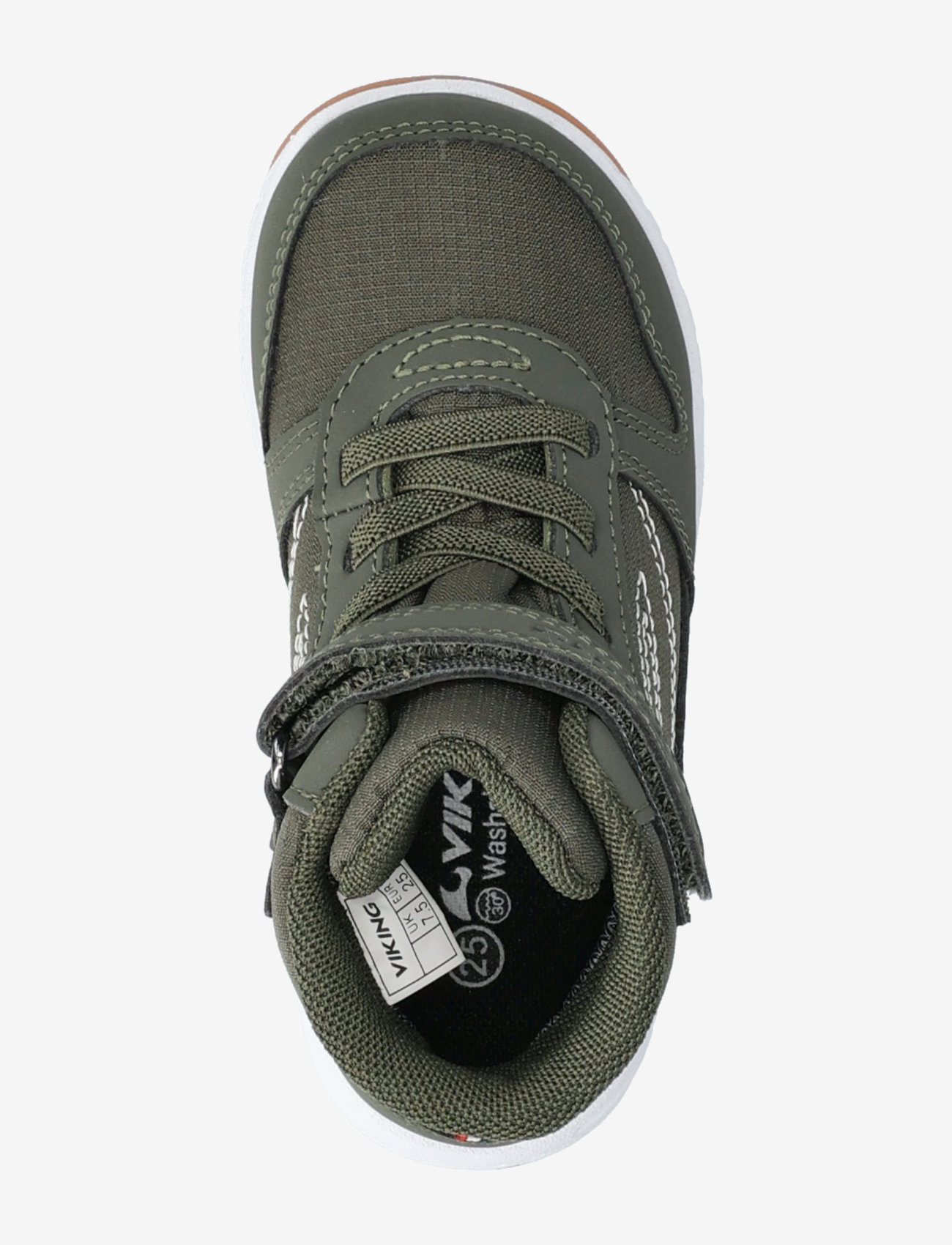 Viking - Hovet Mid WP 1V - høje sneakers - olive/red - 3