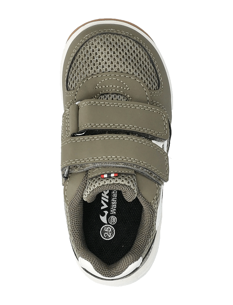 Viking - Hovet Low WP - lave sneakers - olive/olive - 3