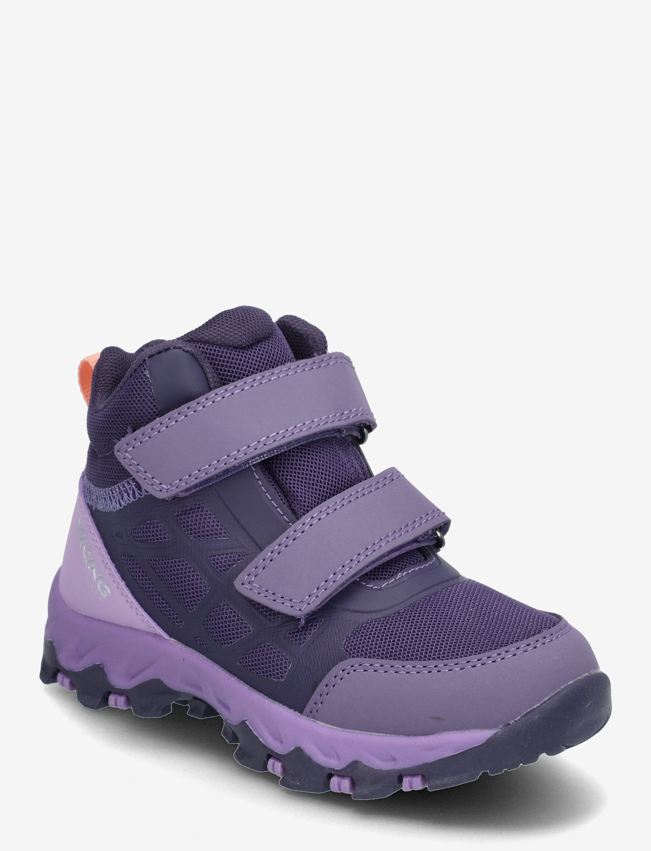Viking - Track Mid WP 2V - fall shoes - aubergine/lilac - 0