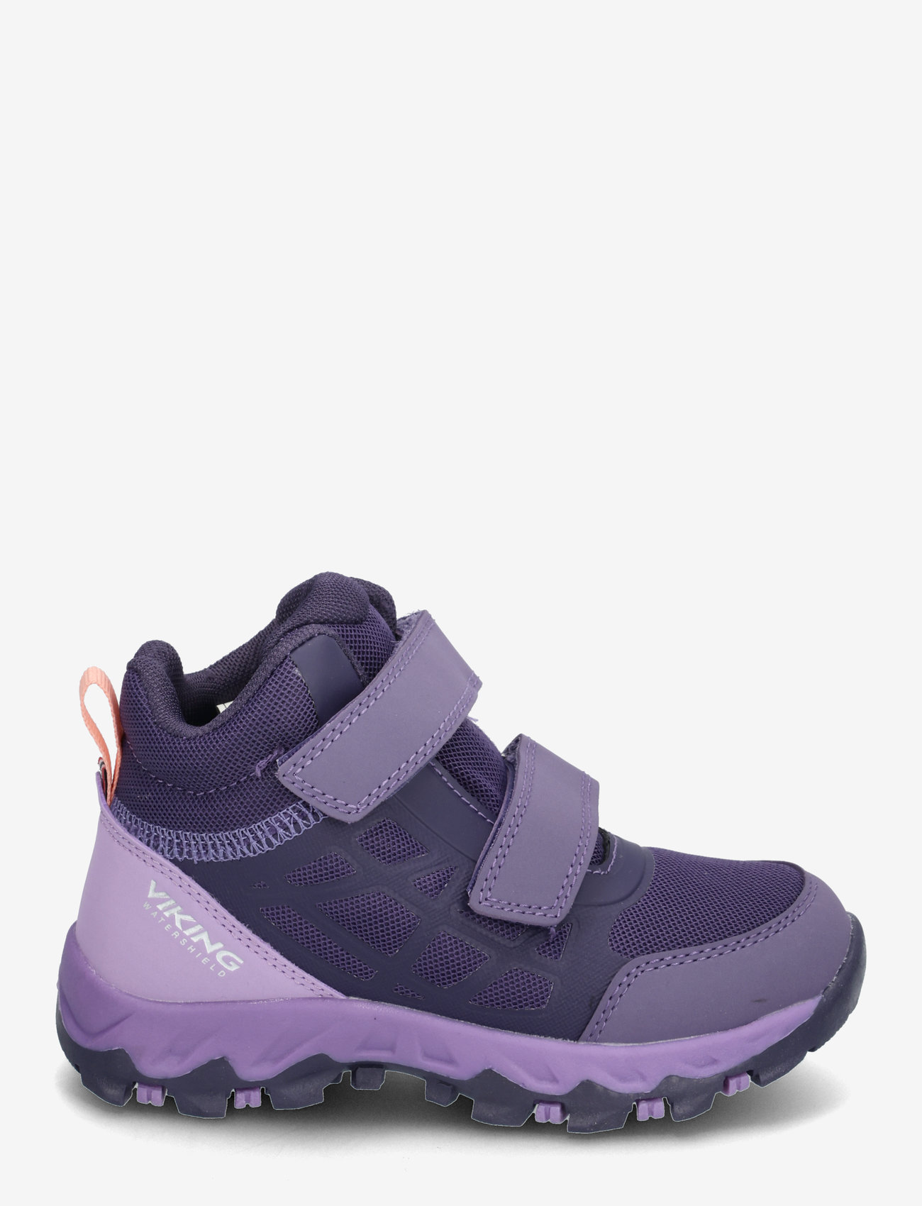 Viking - Track Mid WP 2V - fall shoes - aubergine/lilac - 1