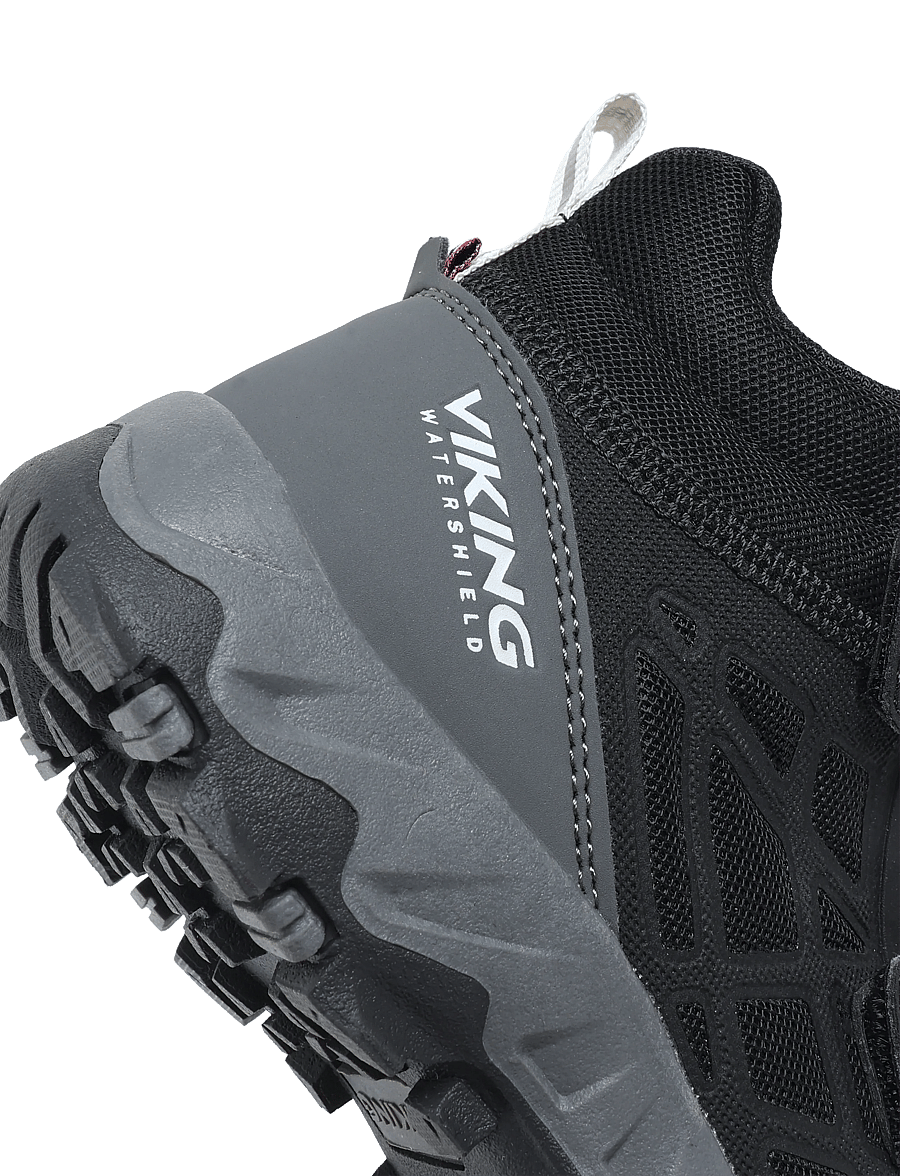 Viking - Track Mid WP 2V - schuhe - charcoal/black - 5