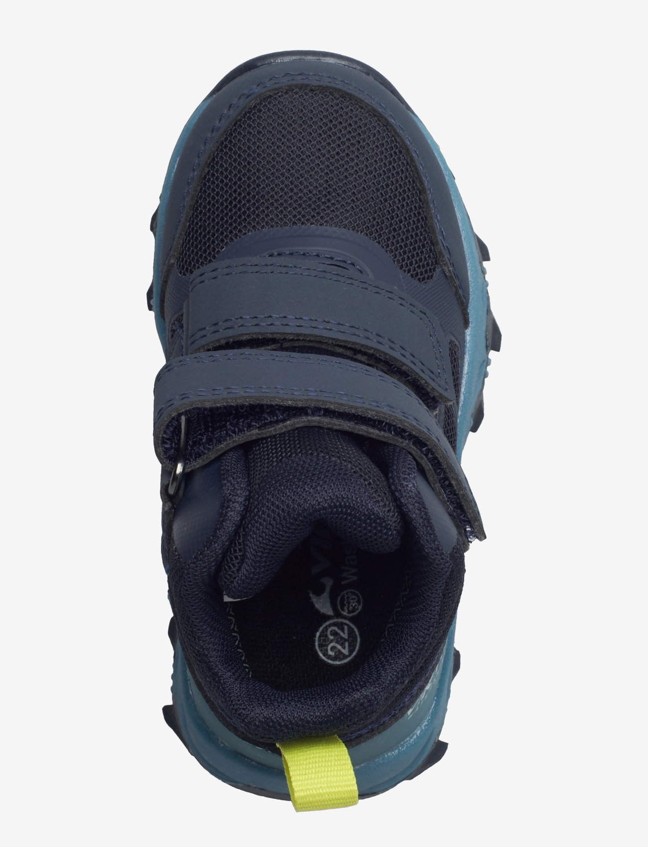 Viking - Track Mid WP 2V - efterårssko - navy/demin - 3