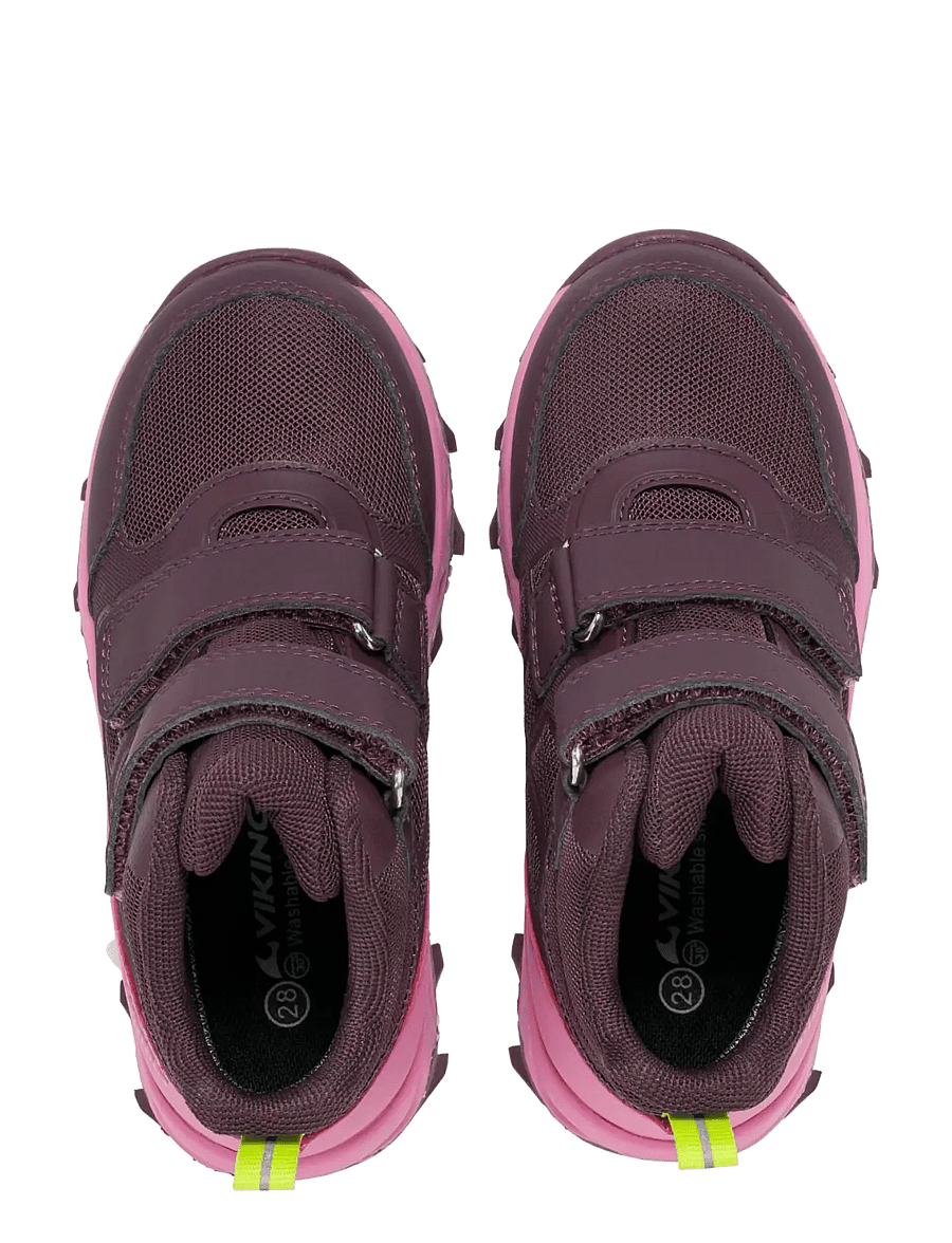 Viking - Track Mid WP 2V - schuhe - plum/multi - 4