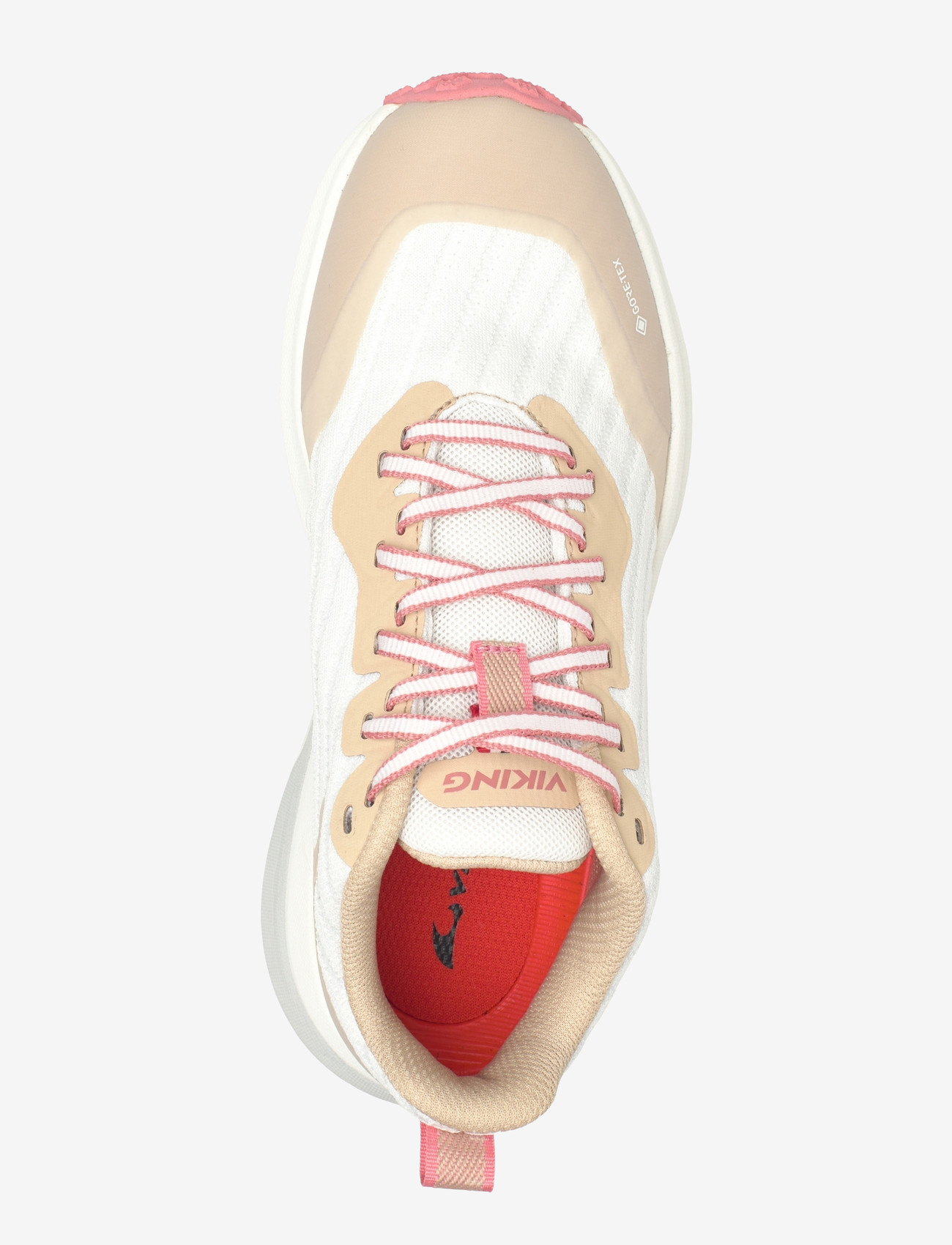 Viking - Anaconda Trail Low GTX W - vandringsskor - cream/terracotta - 3