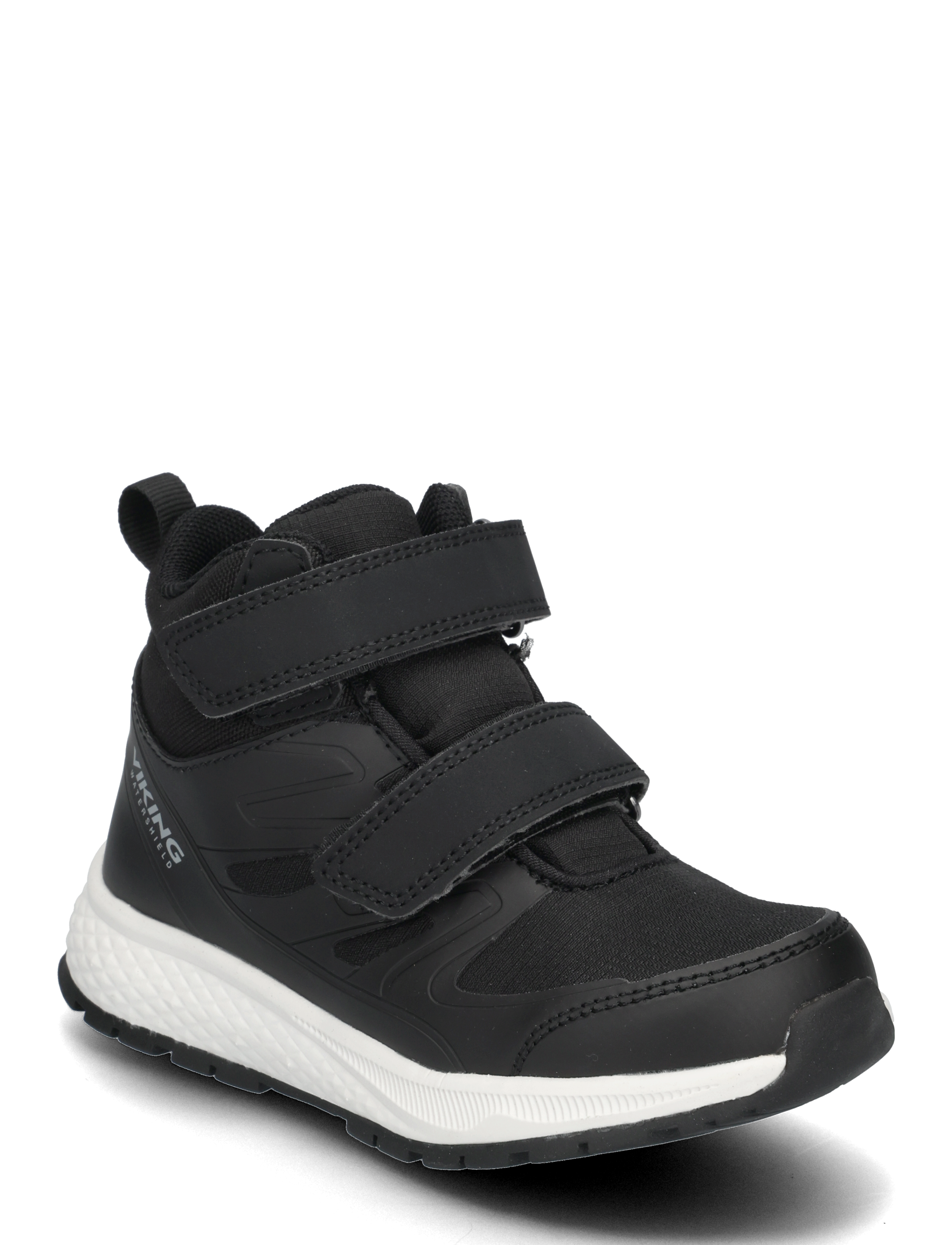 Viking Equip Mid Wp 2V, 22/14.6 cm, Winter Boots, Schwarz - Boots W. Velcro, Kinder