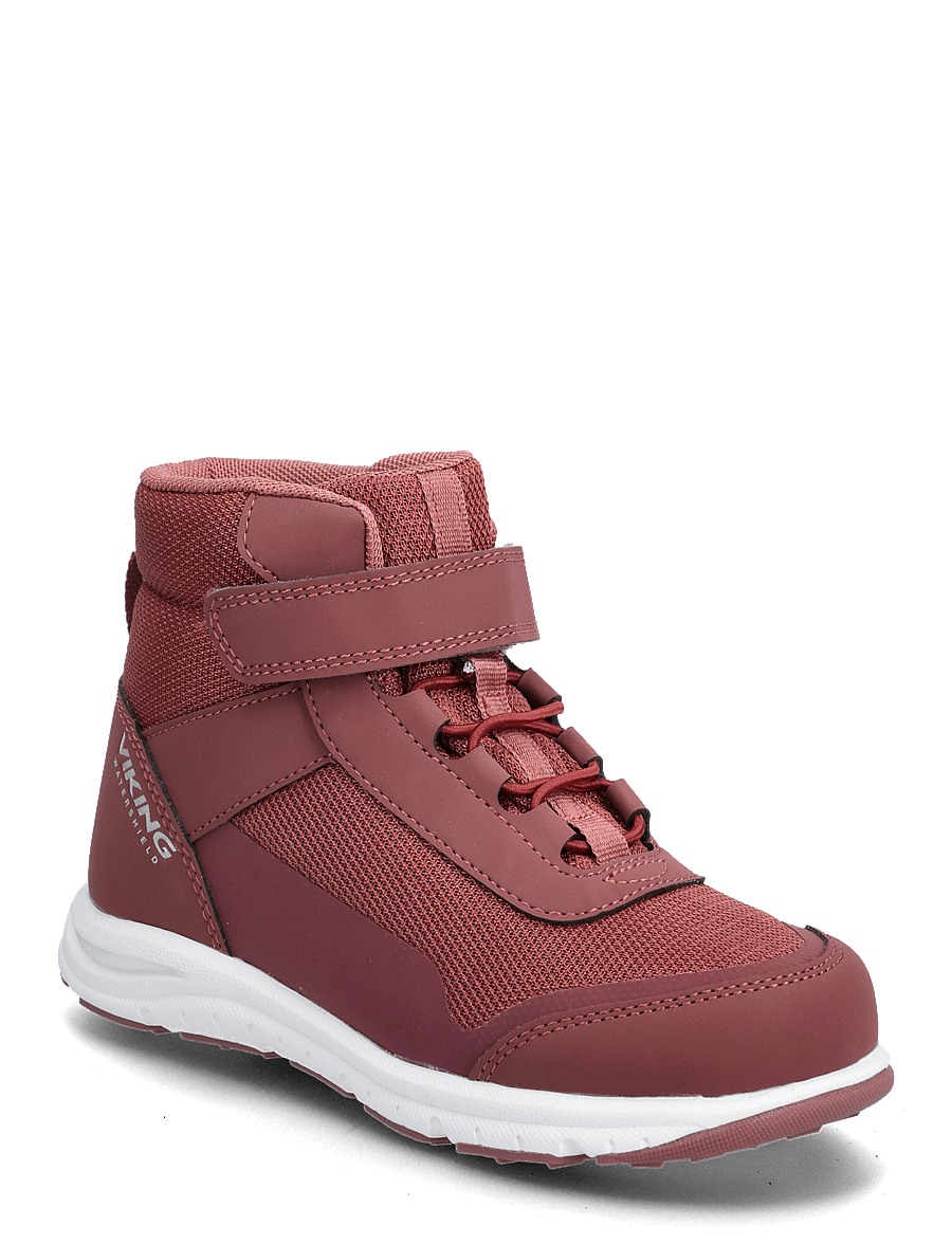 Viking - Knapper Reflex Mid WP 1V - jalanõud - dark pink - 0