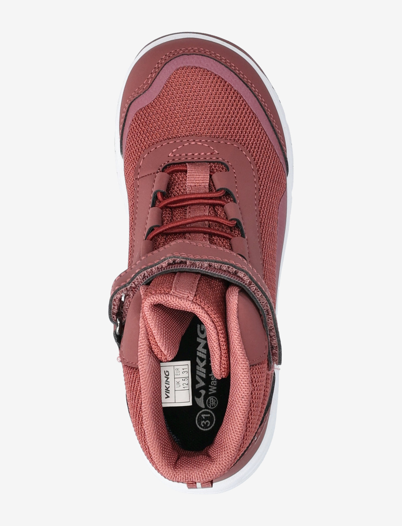 Viking - Knapper Reflex Mid WP 1V - shoes - dark pink - 3