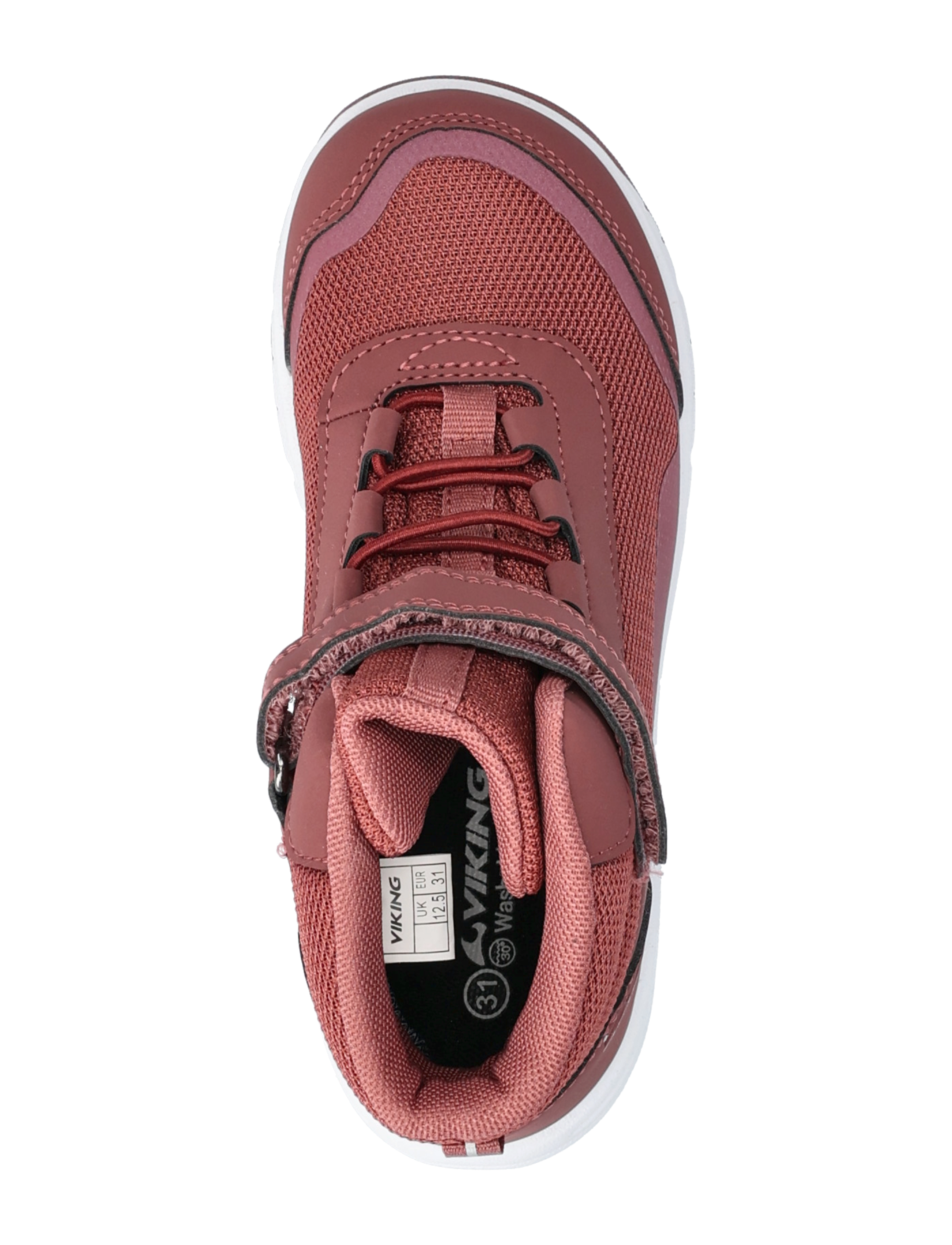 Viking - Knapper Reflex Mid WP 1V - jalanõud - dark pink - 3