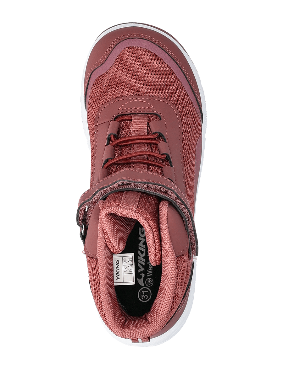 Viking - Knapper Reflex Mid WP 1V - jalanõud - dark pink - 3