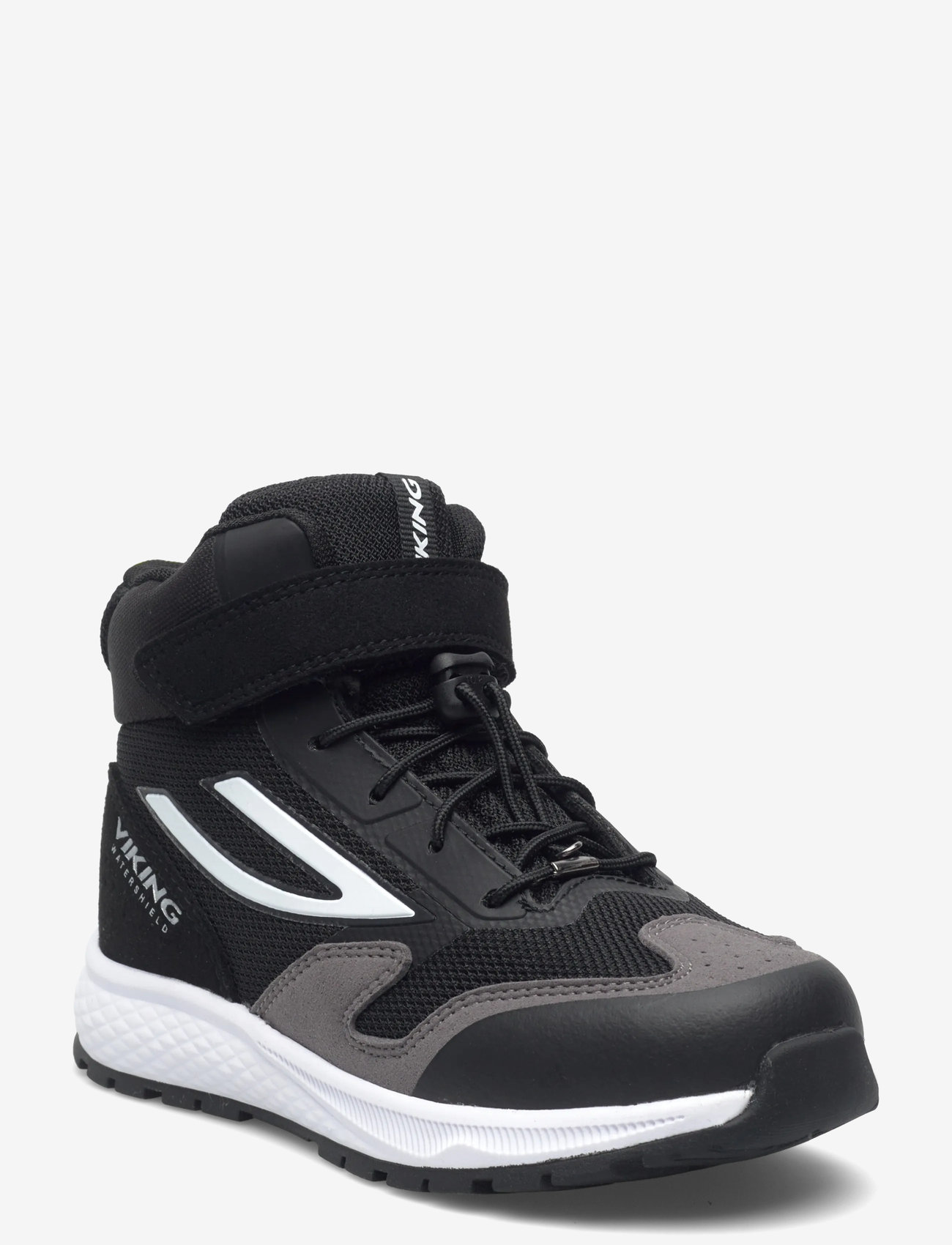 Viking - Century Mid WP 1V SL - efterårssko - black/lime - 0
