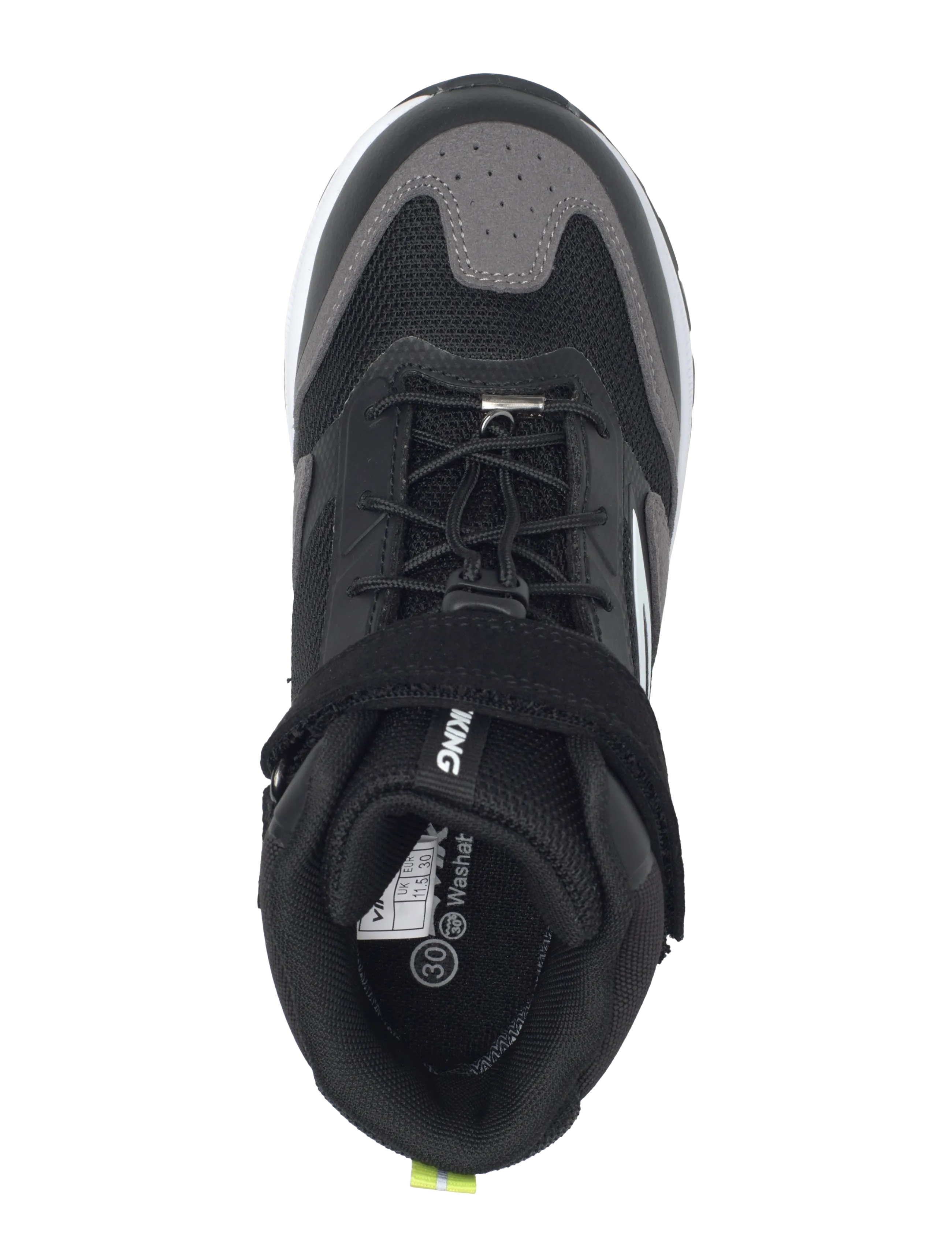Viking - Century Mid WP 1V SL - aulinukai - black/lime - 3