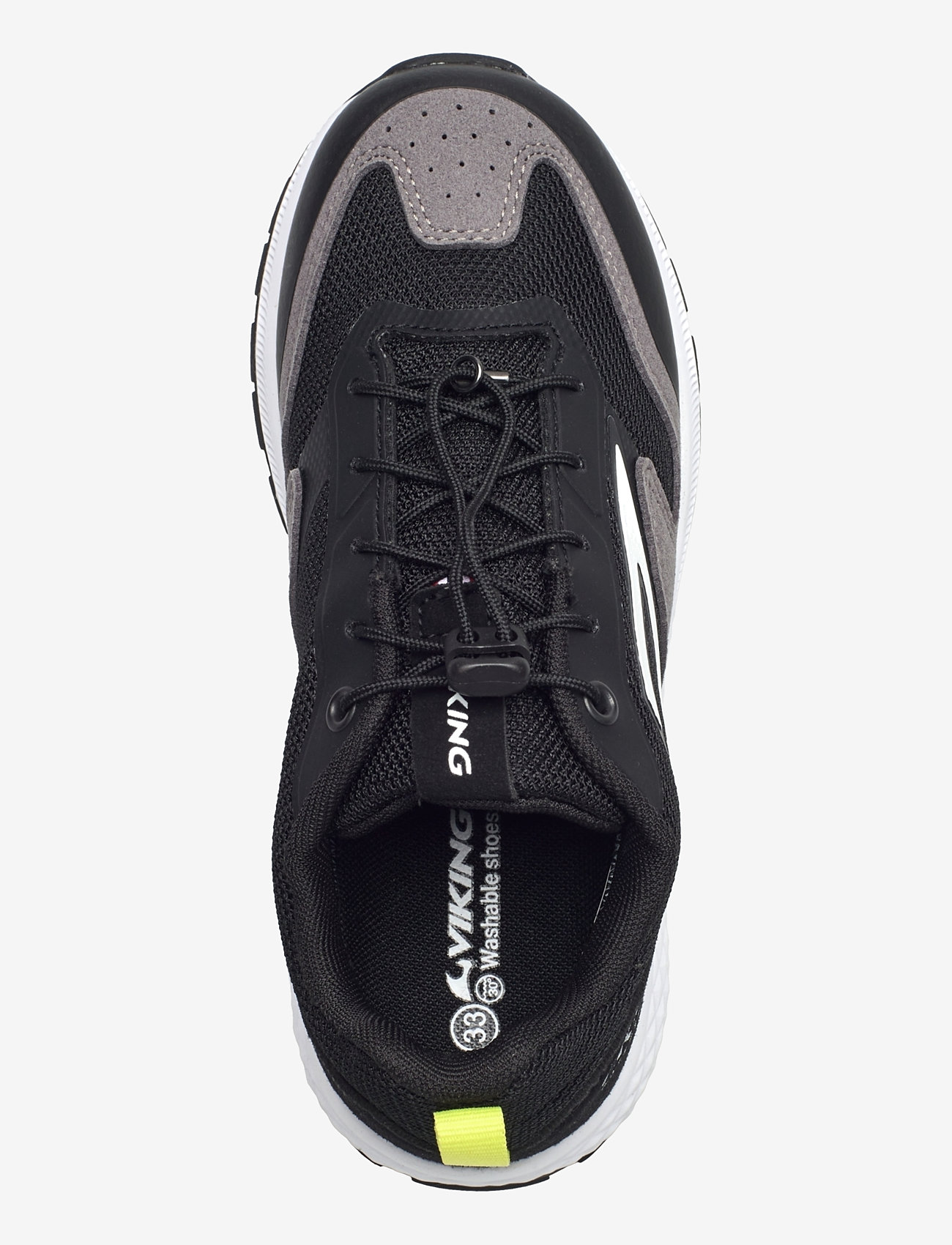 Viking - Century WP SL - lave sneakers - black/lime - 3