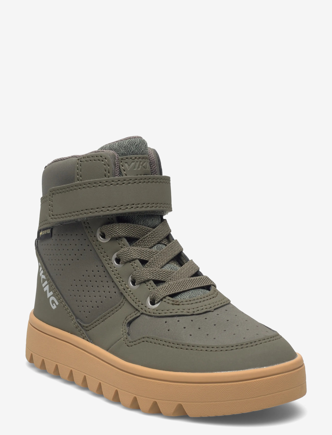 Viking - Fleek Mid GTX 1V - höga sneakers - olive - 0