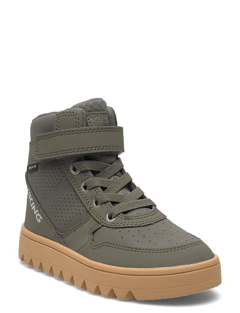 Viking - Fleek Mid GTX 1V - höga sneakers - olive - 0