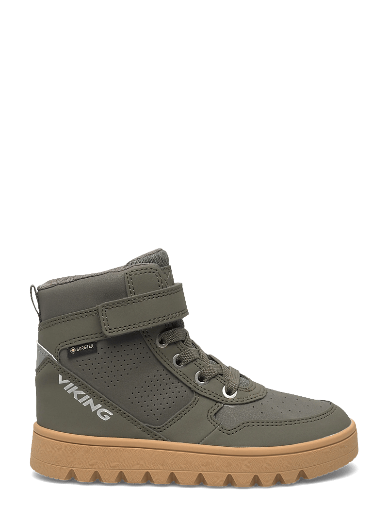 Viking - Fleek Mid GTX 1V - höga sneakers - olive - 1