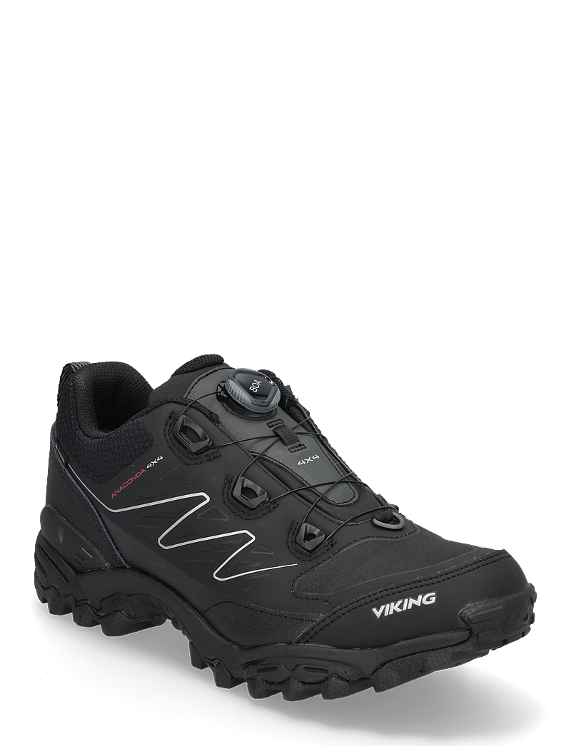 Viking - Anaconda 4x4 Low GTX BOA - pārgājienu/pastaigu apavi - black/orange - 0