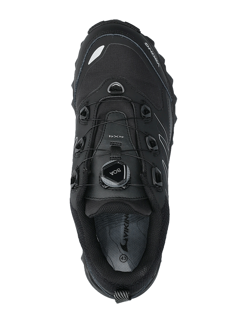 Viking - Anaconda 4x4 Low GTX BOA - pārgājienu/pastaigu apavi - black/orange - 3