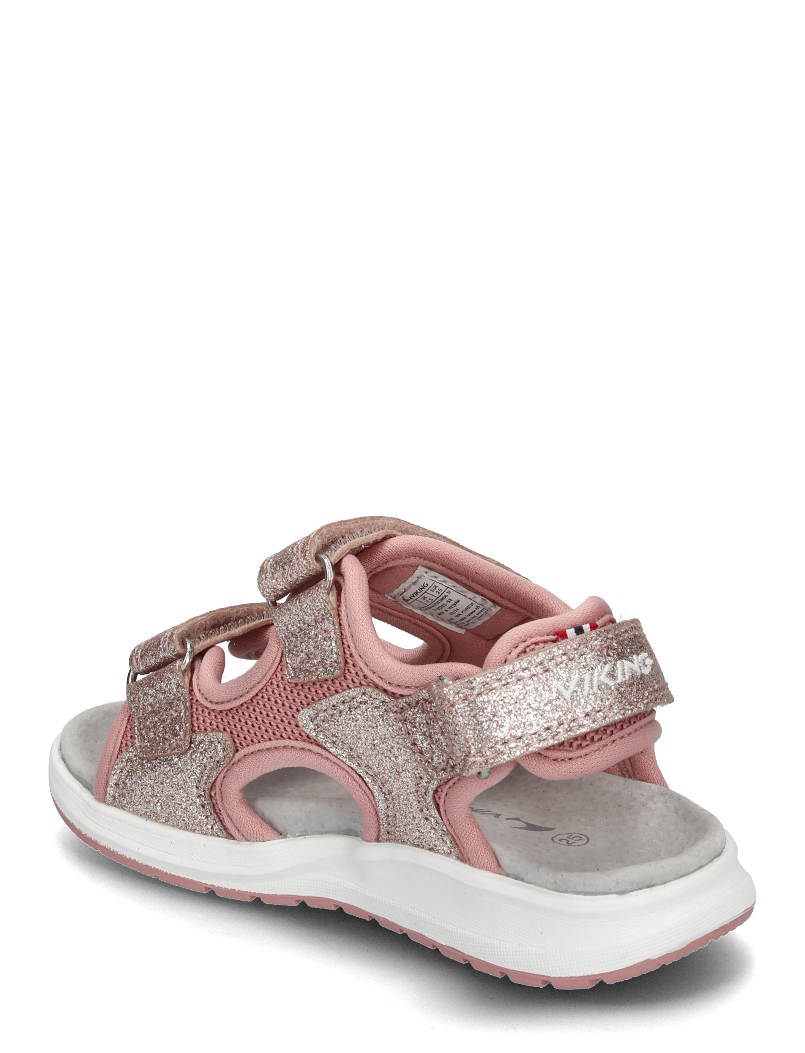 Viking - Anchor Glitter Sandal 3V - skor - light pink - 2